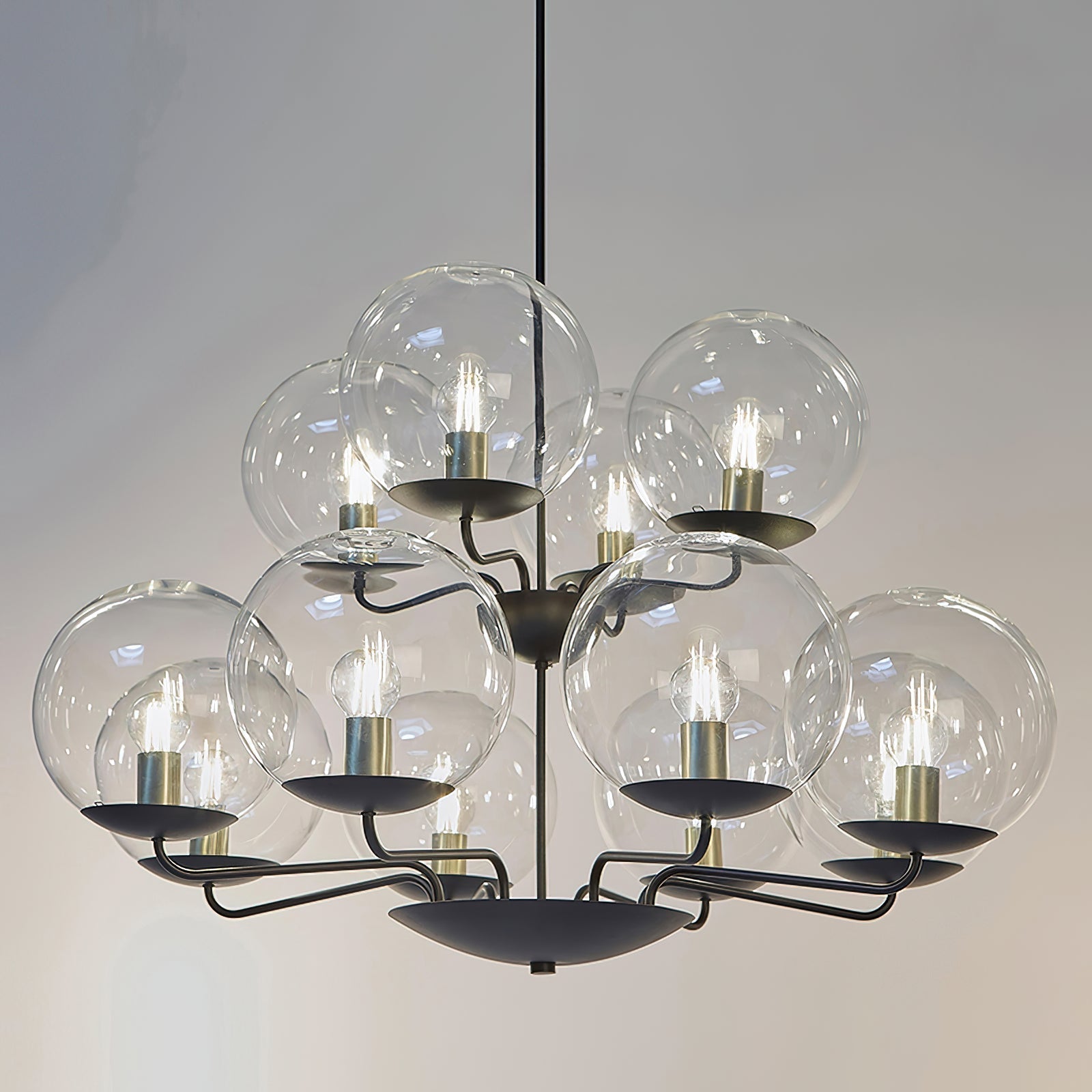 Calaeor Lustre Verre Métal Élégance Premium