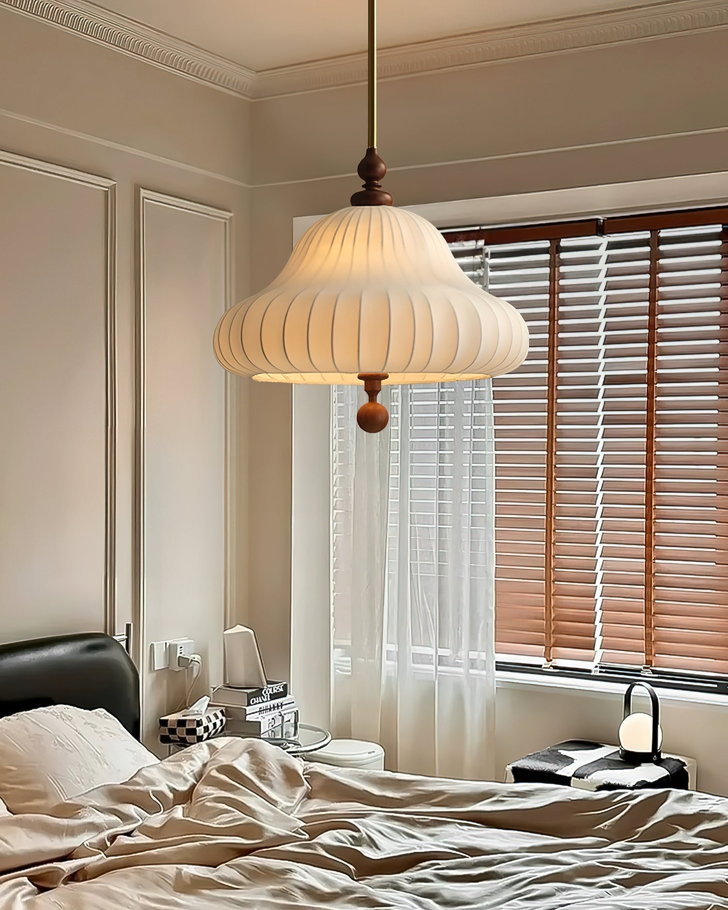Solara Suspension Luminaires Forme Fleur Épanouie Laiton
