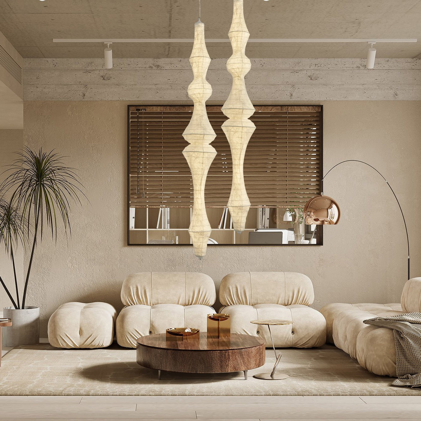Zonoria Suspension en Soie Artisanale