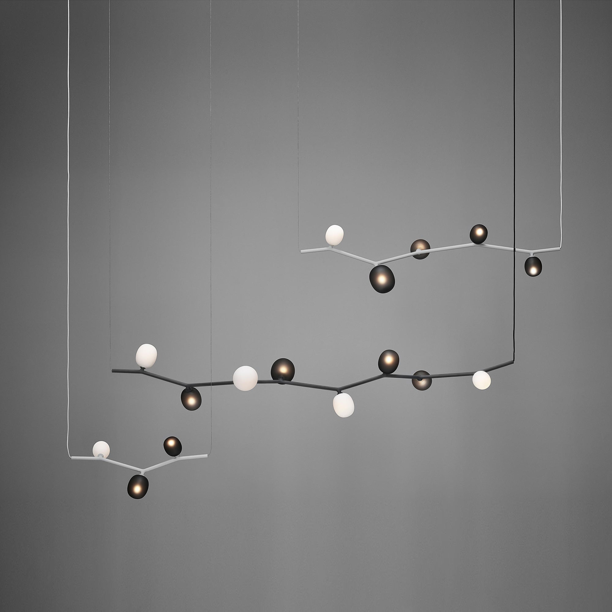 Evmirion Suspension Horizontale Verre Moderne