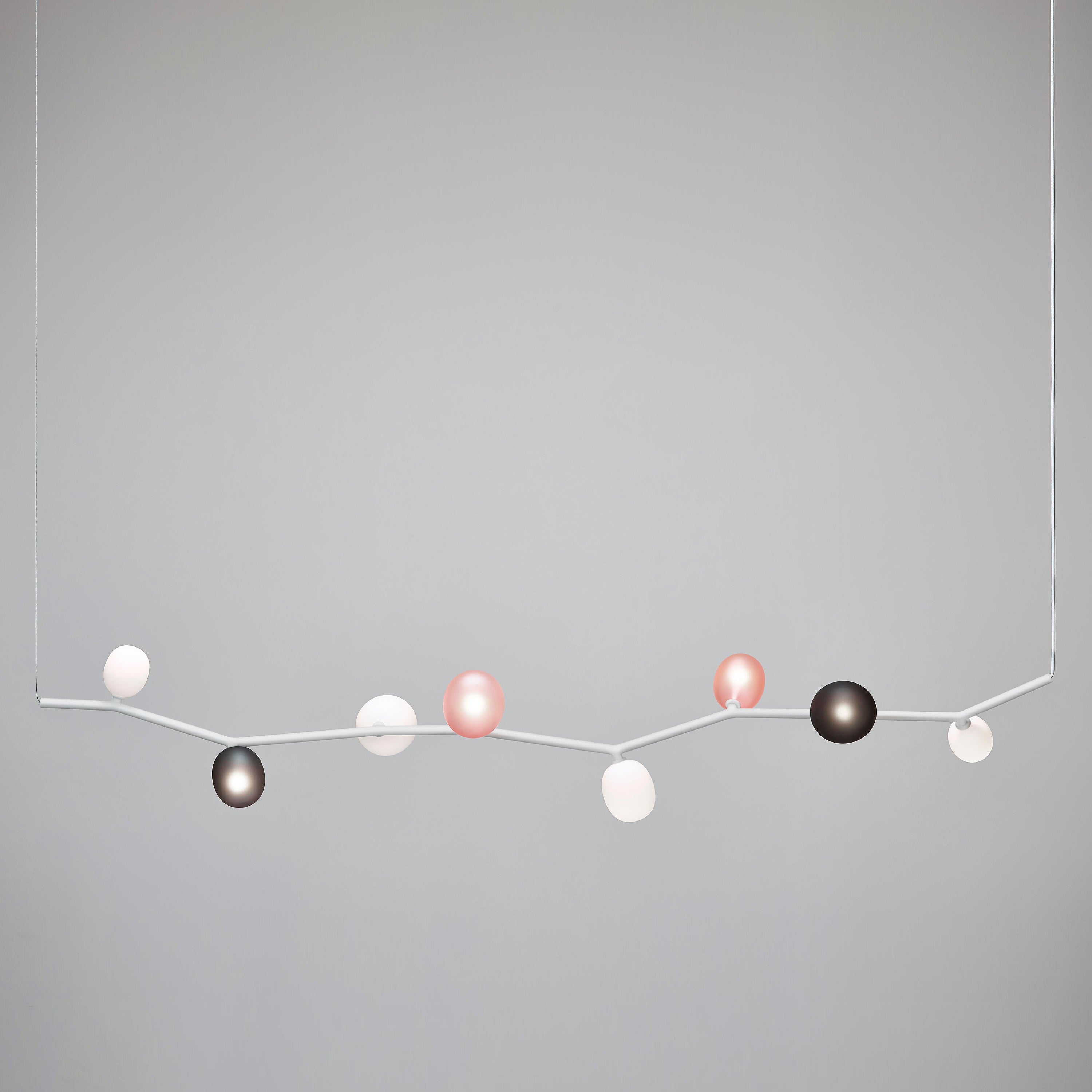 Evmirion Suspension Horizontale Verre Moderne