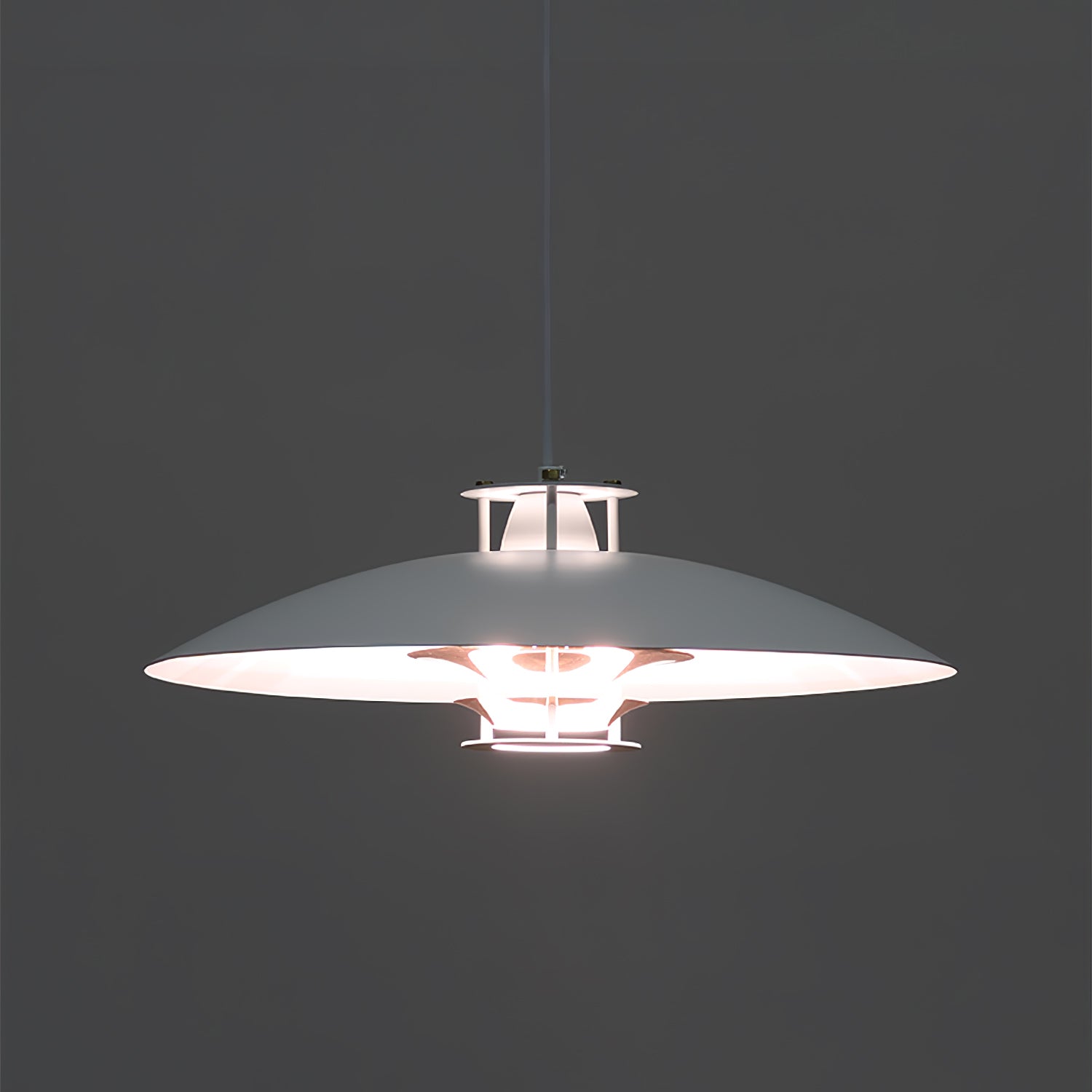 Zenith Lustre Suspendu Moderne En Aluminium