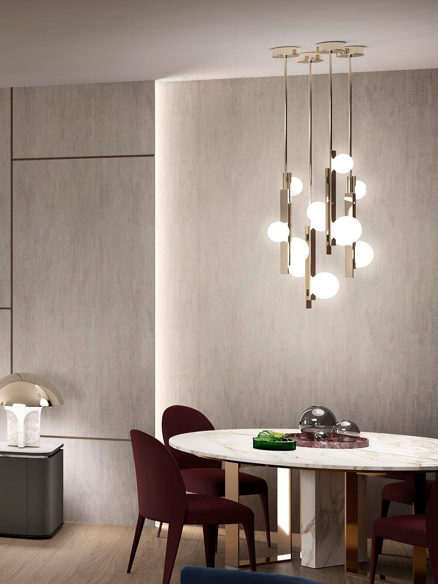 Elijah Suspension en Verre Moderne