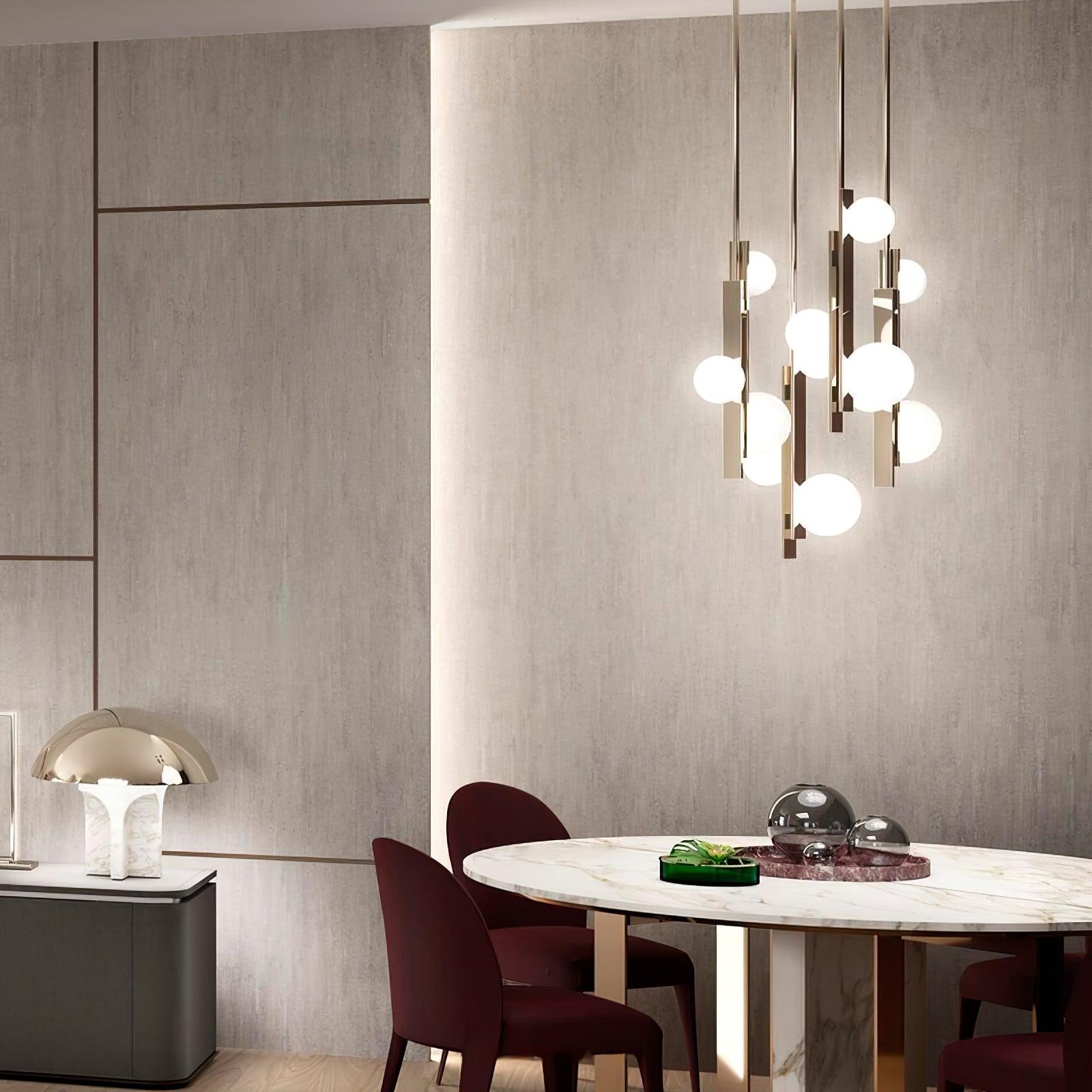 Elijah Suspension en Verre Moderne