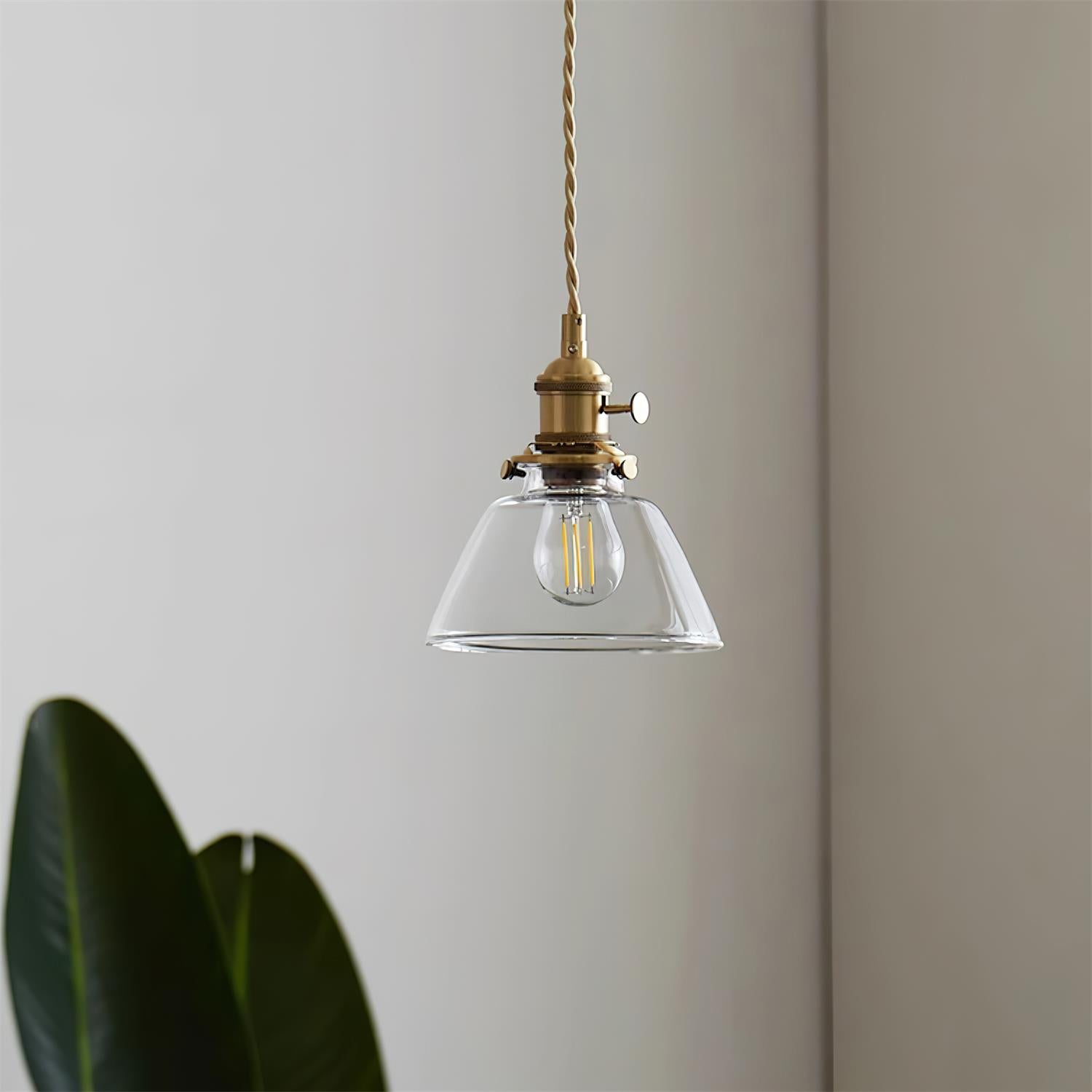 Glint Suspension Moderne en Verre