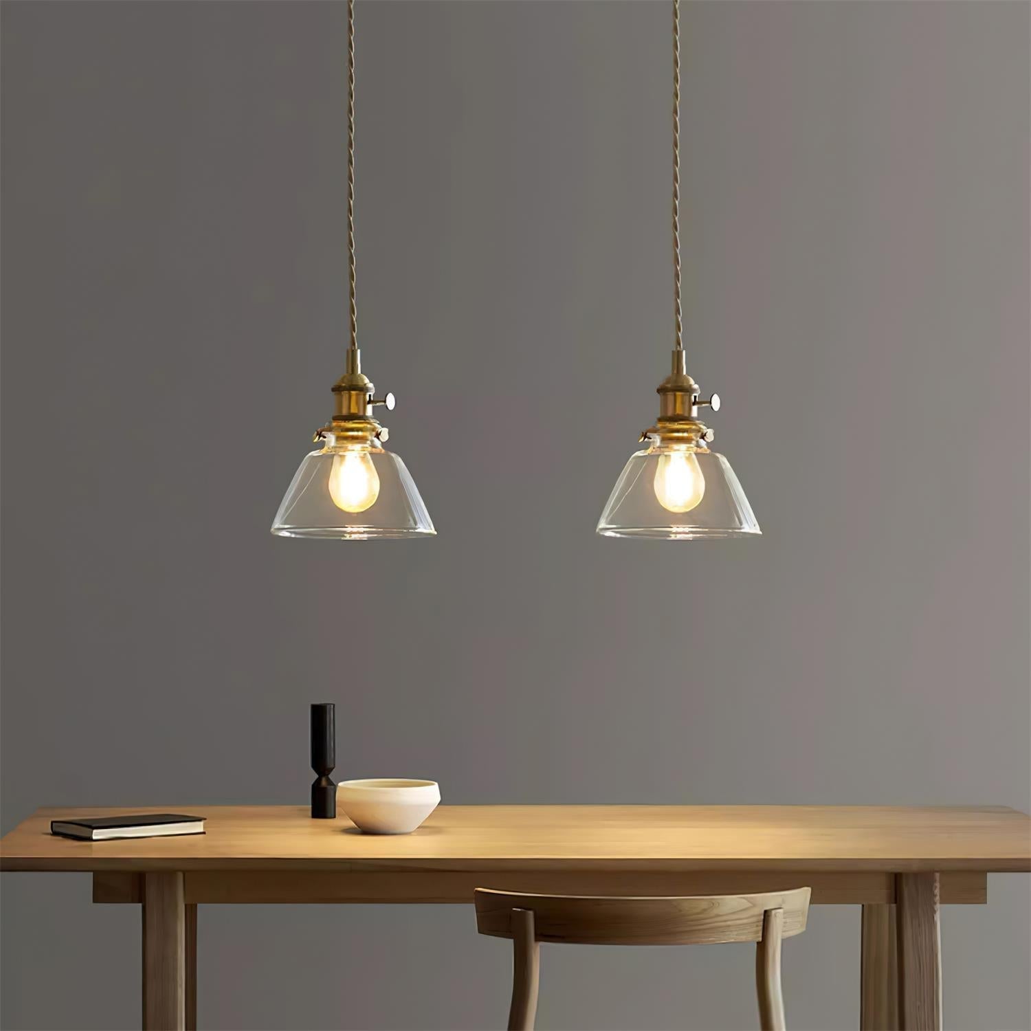 Glint Suspension Moderne en Verre