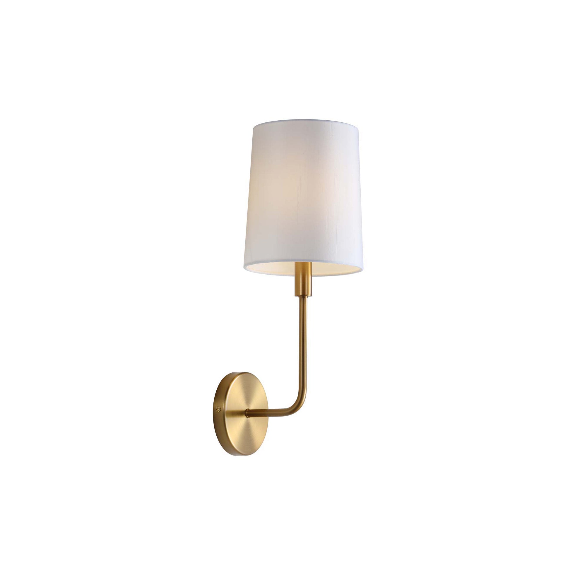 Orvynia Applique Murale Laiton Tissu Minimaliste Moderne