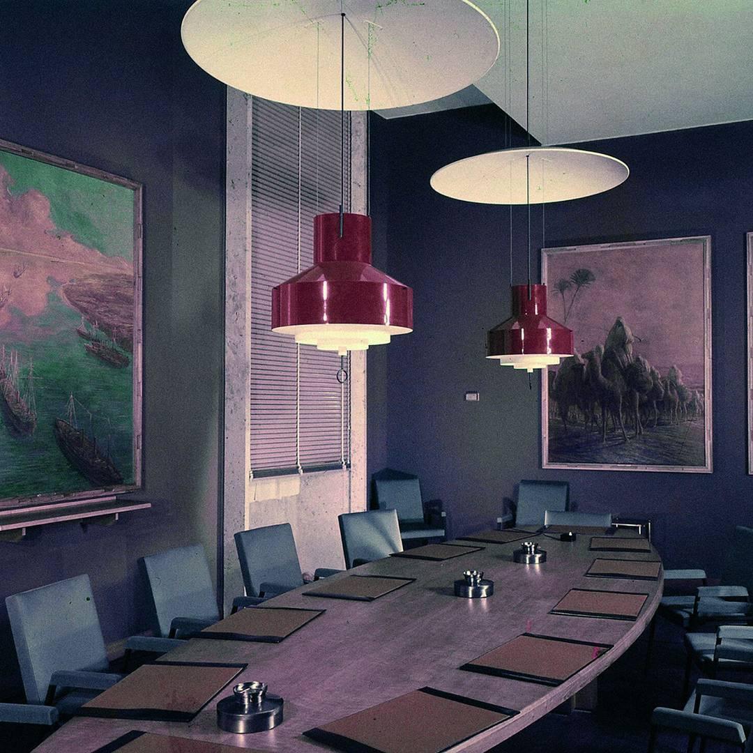 Jeka Lampe Suspendue Moderne Disque Réglable