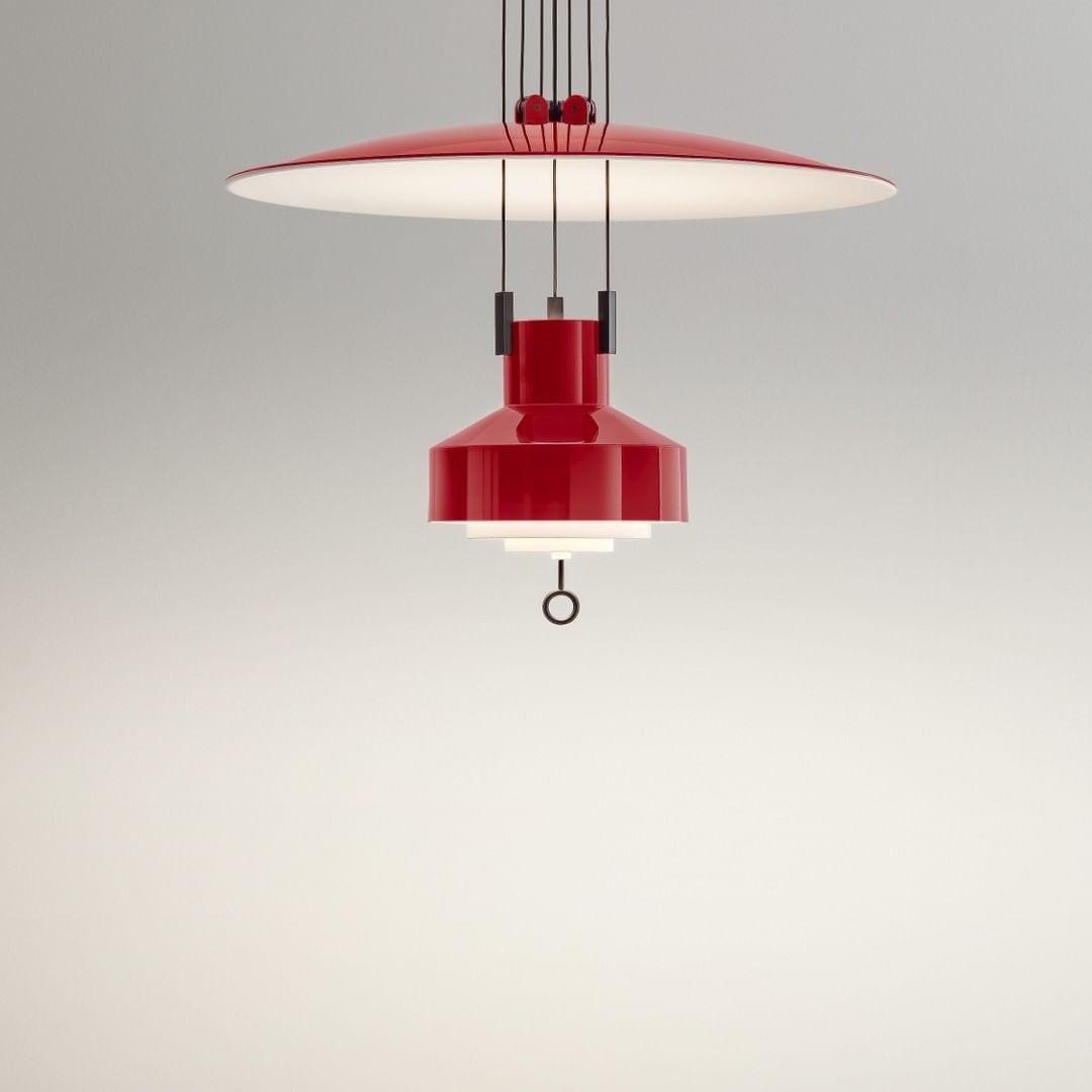 Jeka Lampe Suspendue Moderne Disque Réglable