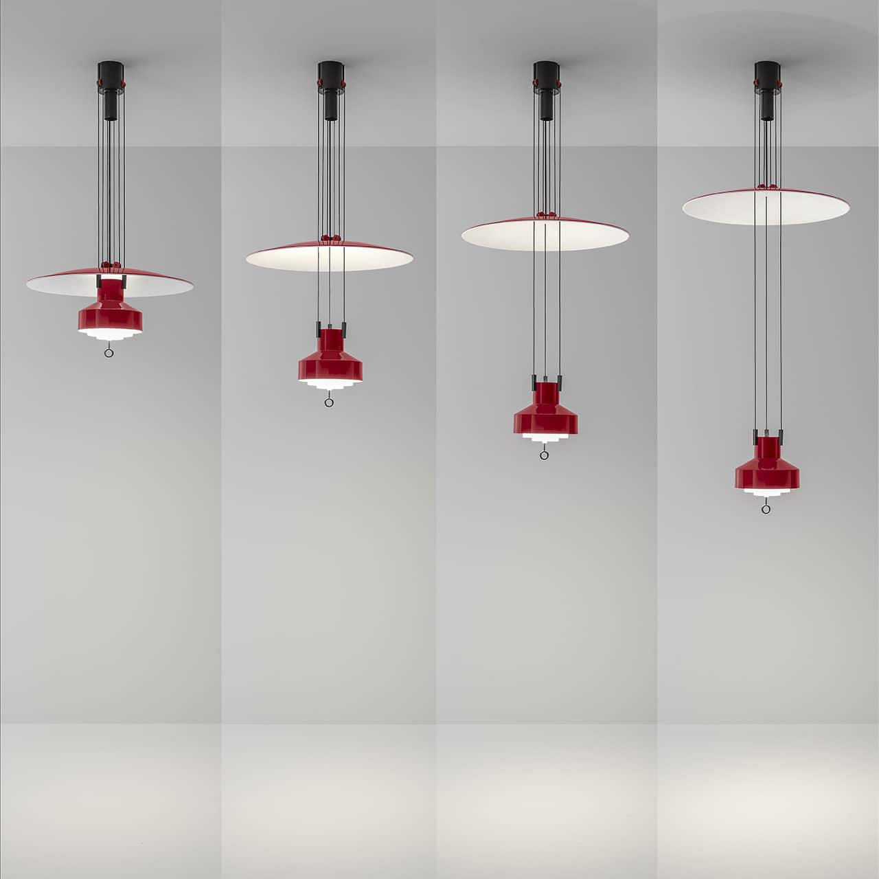 Jeka Lampe Suspendue Moderne Disque Réglable