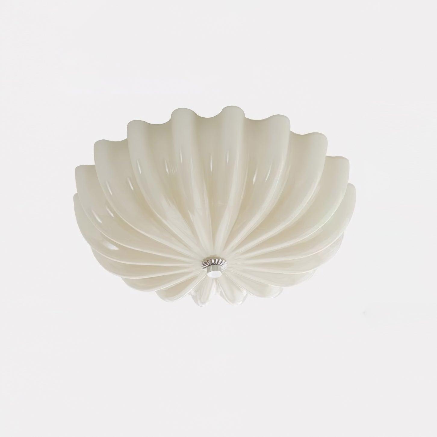 Jojo Plafonnier Élégant Verre Blanc