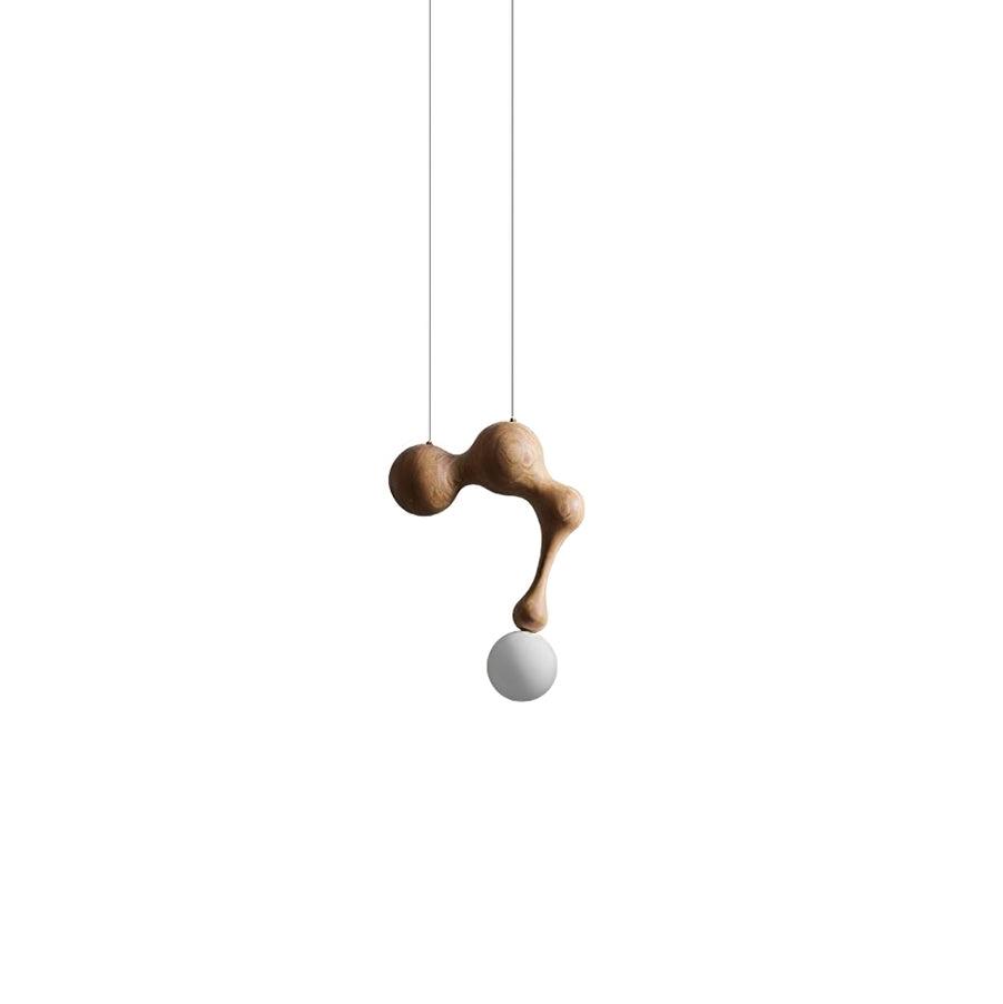 Thaddeus Suspension en Bois de Luxe
