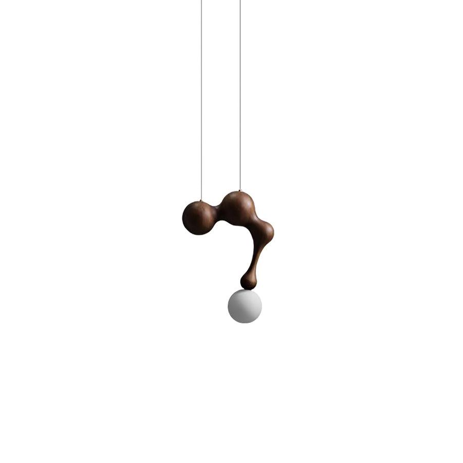 Thaddeus Suspension en Bois de Luxe