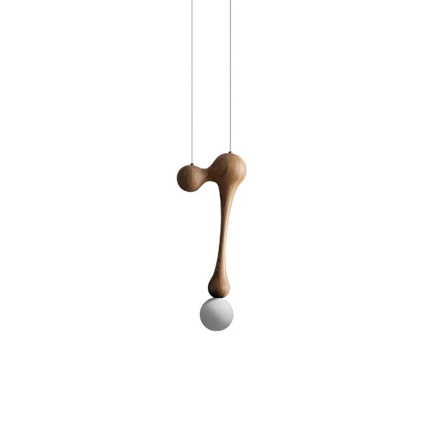 Thaddeus Suspension en Bois de Luxe