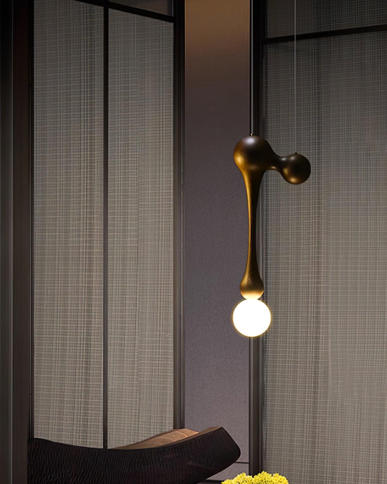 Thaddeus Suspension en Bois de Luxe