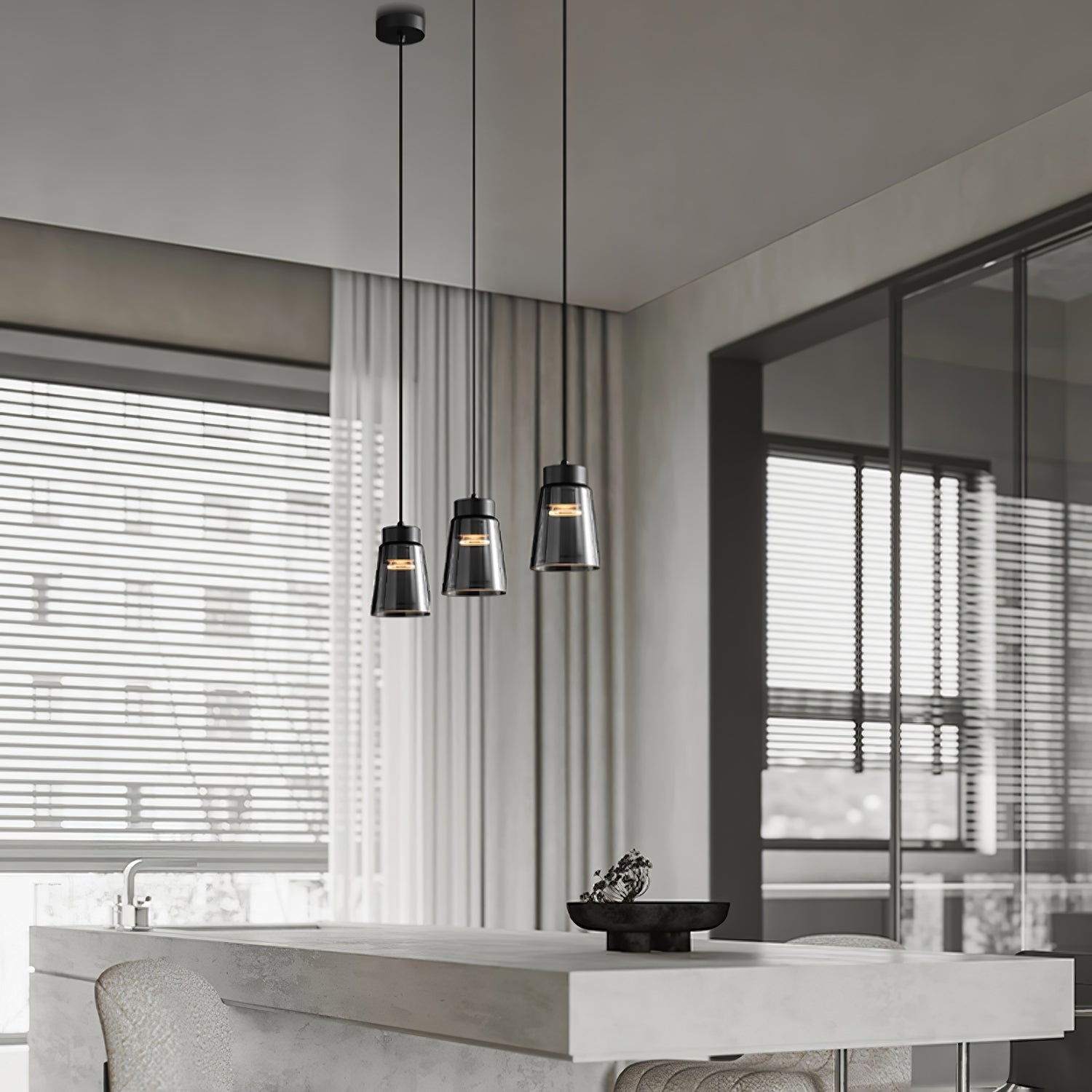 Lunarou Suspension Classique en Aluminium