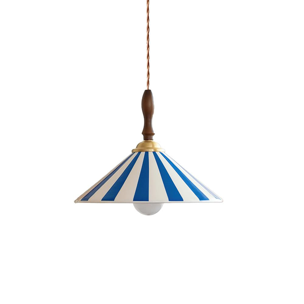 Jollycap Suspension Abat-jour Céramique Rayé