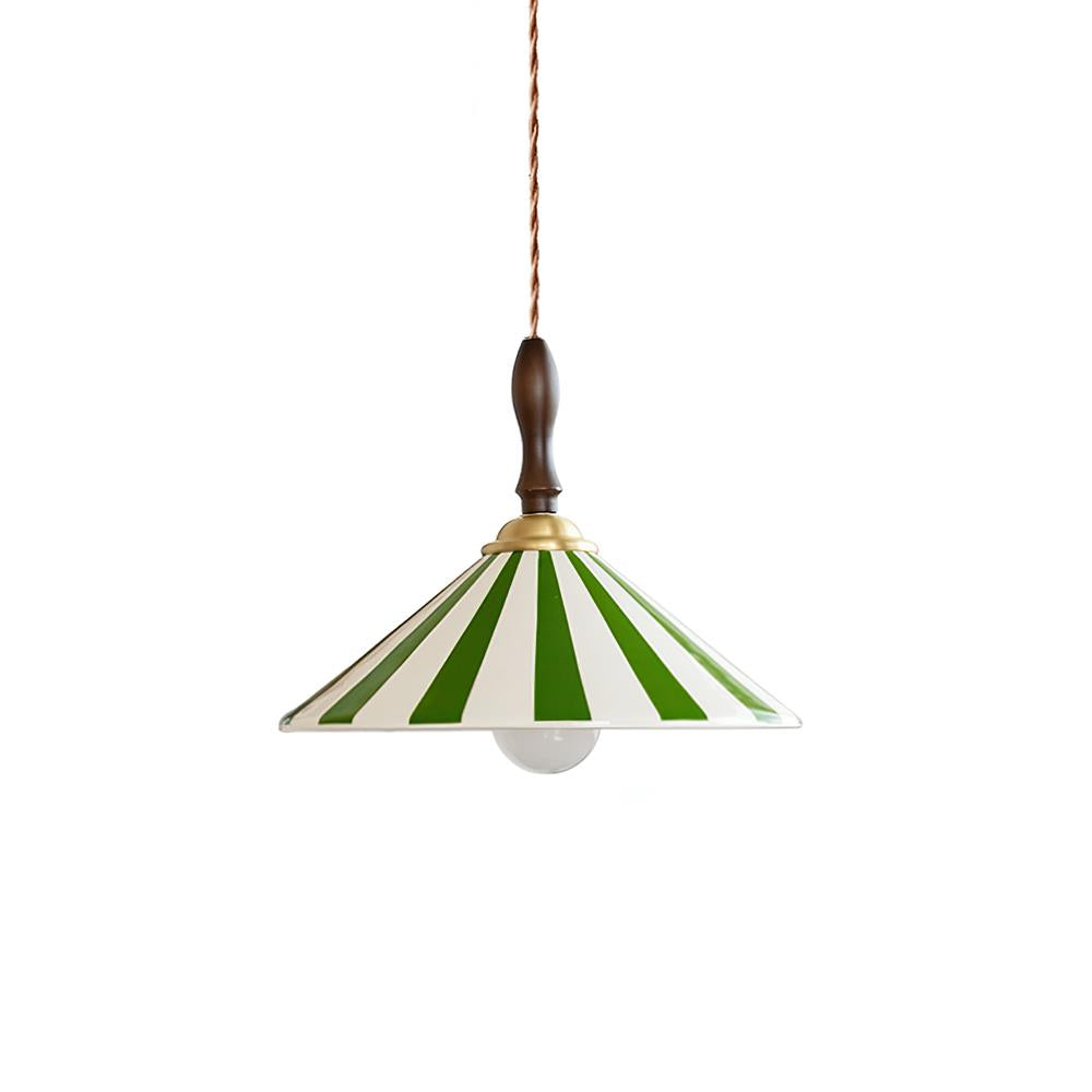 Jollycap Suspension Abat-jour Céramique Rayé