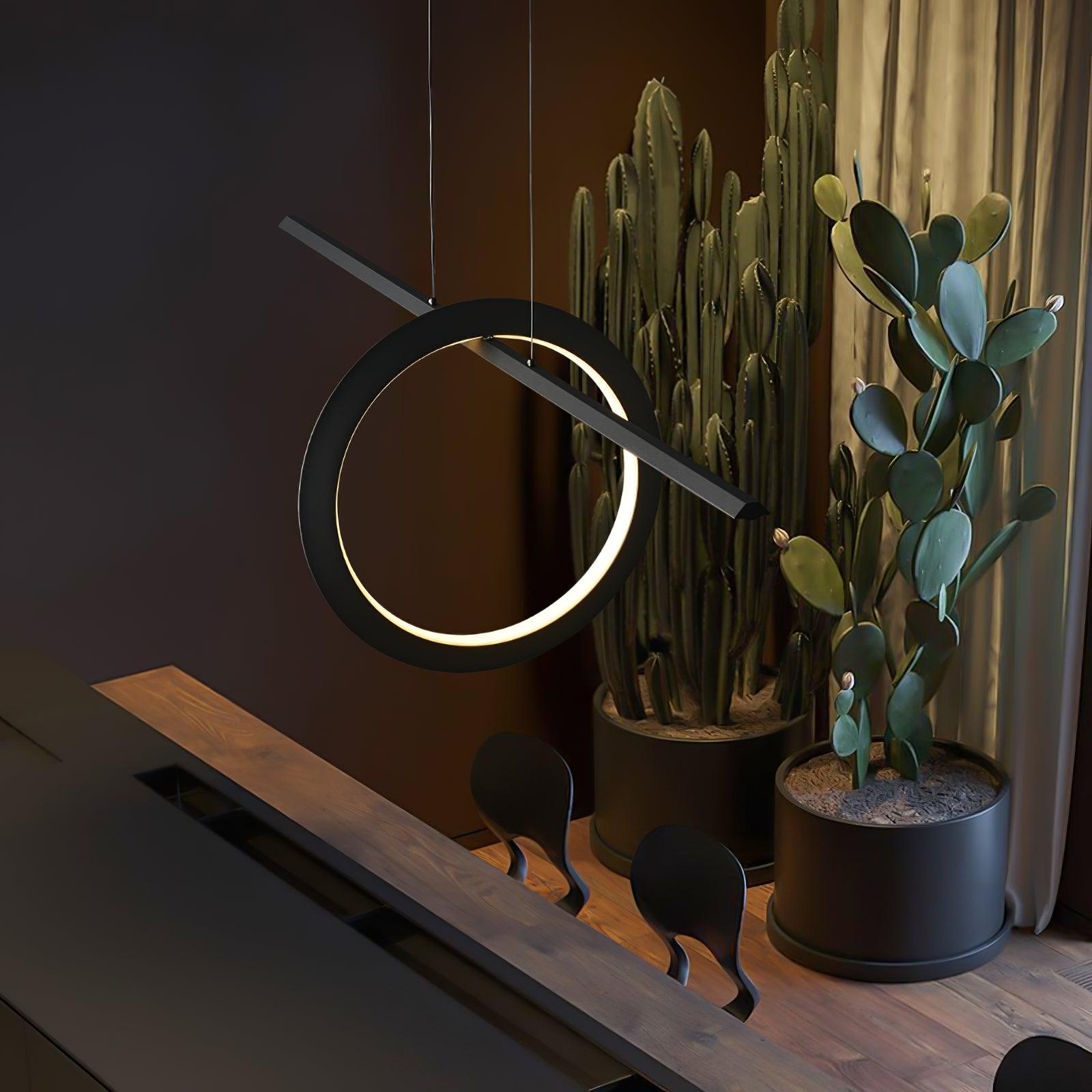 Orioner Suspension Lampe en Gel de Silice