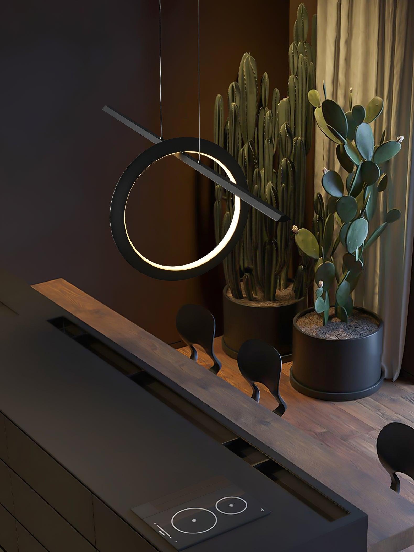 Orioner Suspension Lampe en Gel de Silice