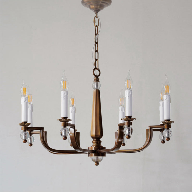 Vorinor Lustre Métal Industriel Vintage
