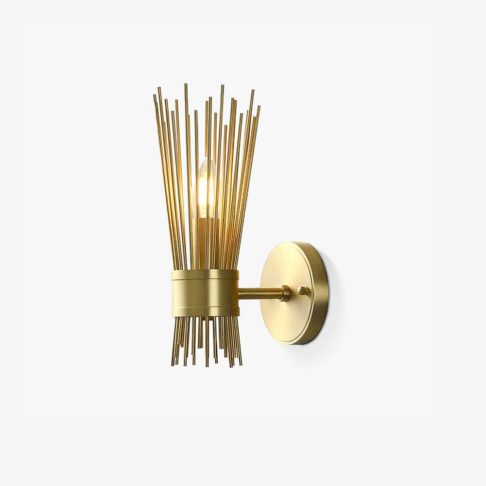 Thresher Lampe Murale en Laiton Luxe avec Bougie