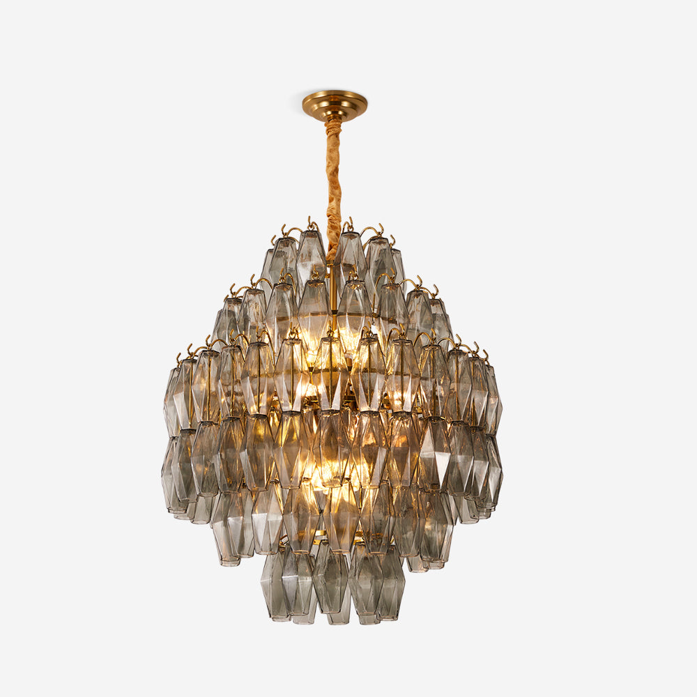 Kaelis Lustre Cascade de Prismes Superposés