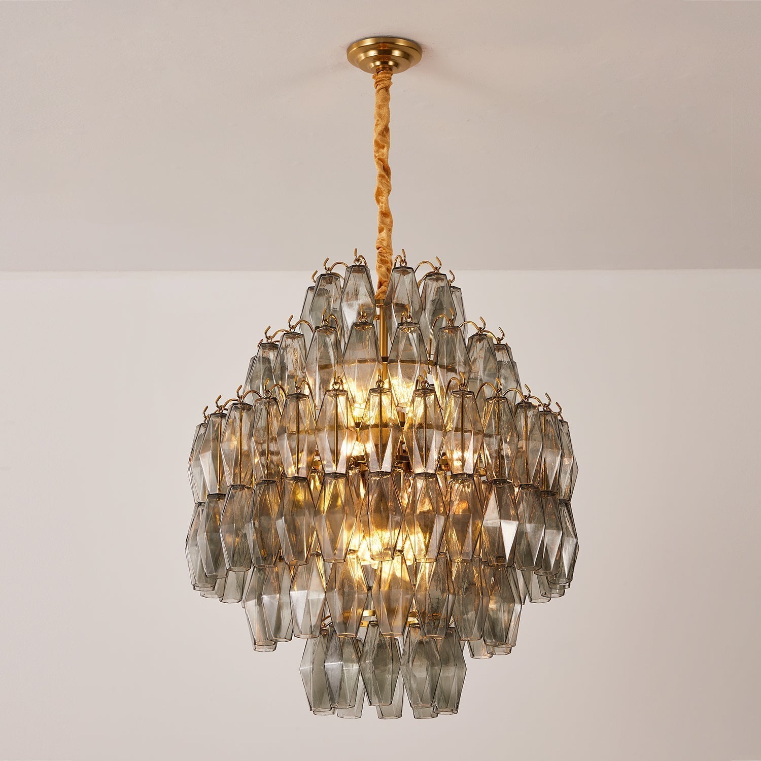 Kaelis Lustre Cascade de Prismes Superposés