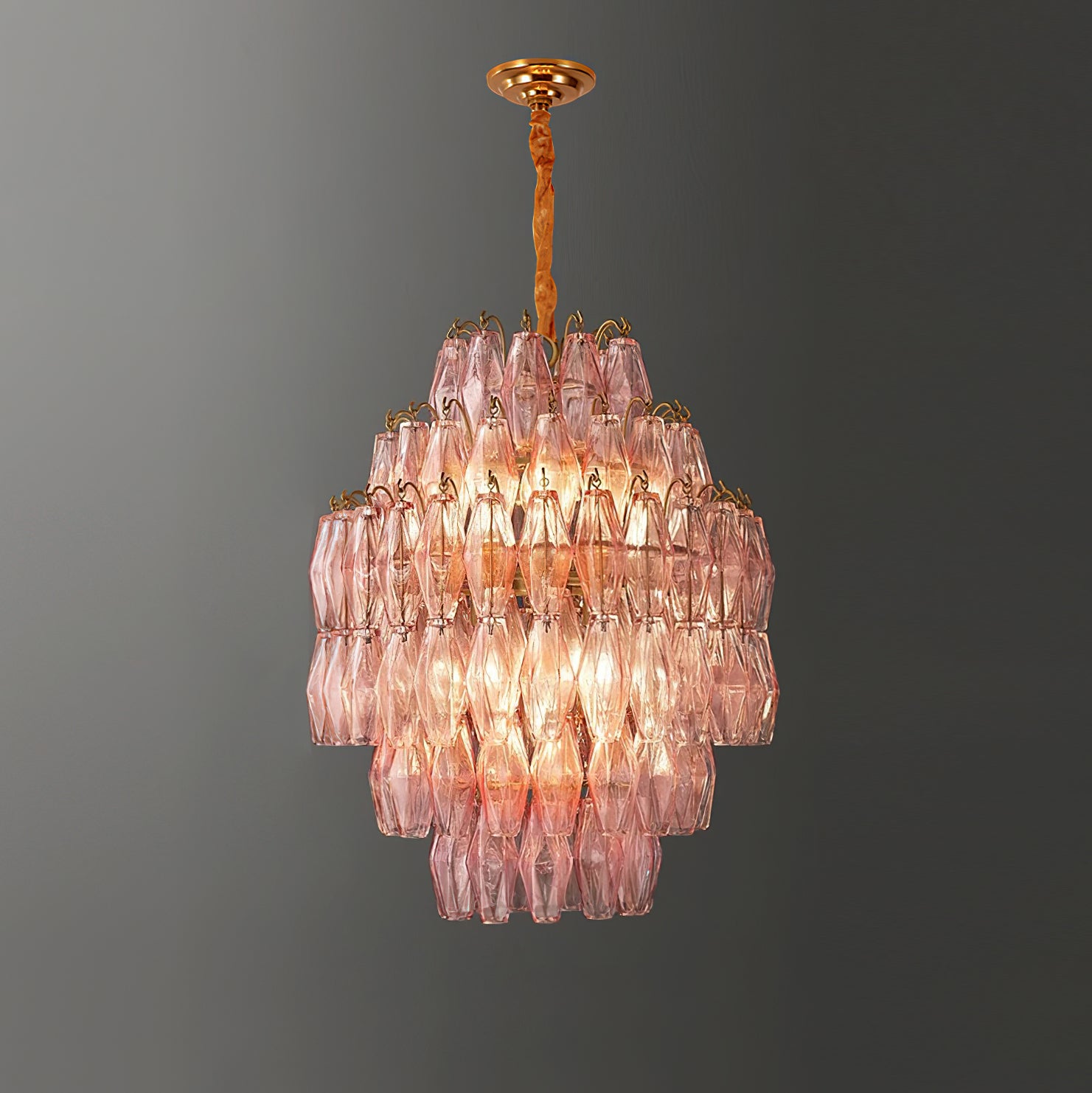 Kaelis Lustre Cascade de Prismes Superposés