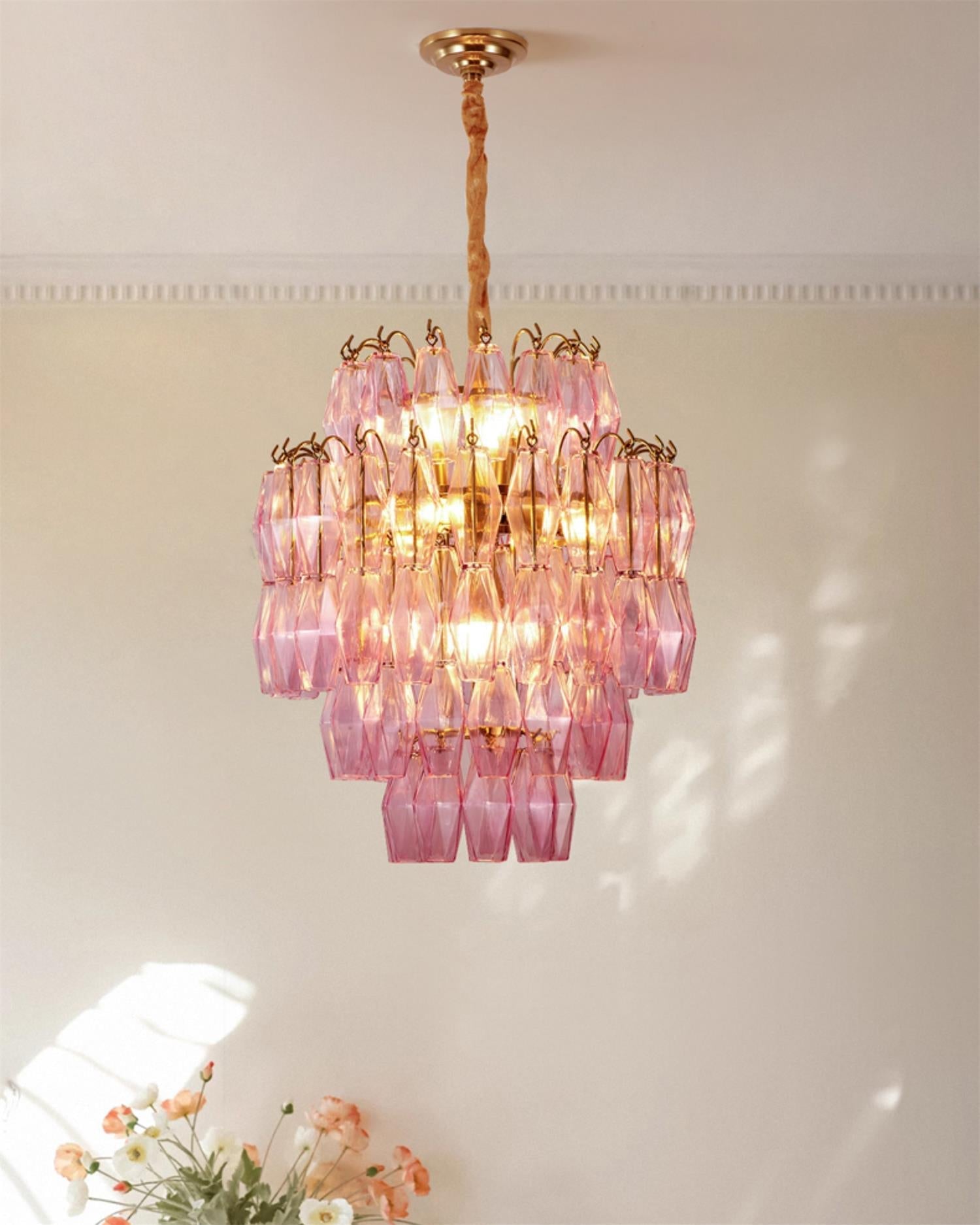 Kaelis Lustre Cascade de Prismes Superposés