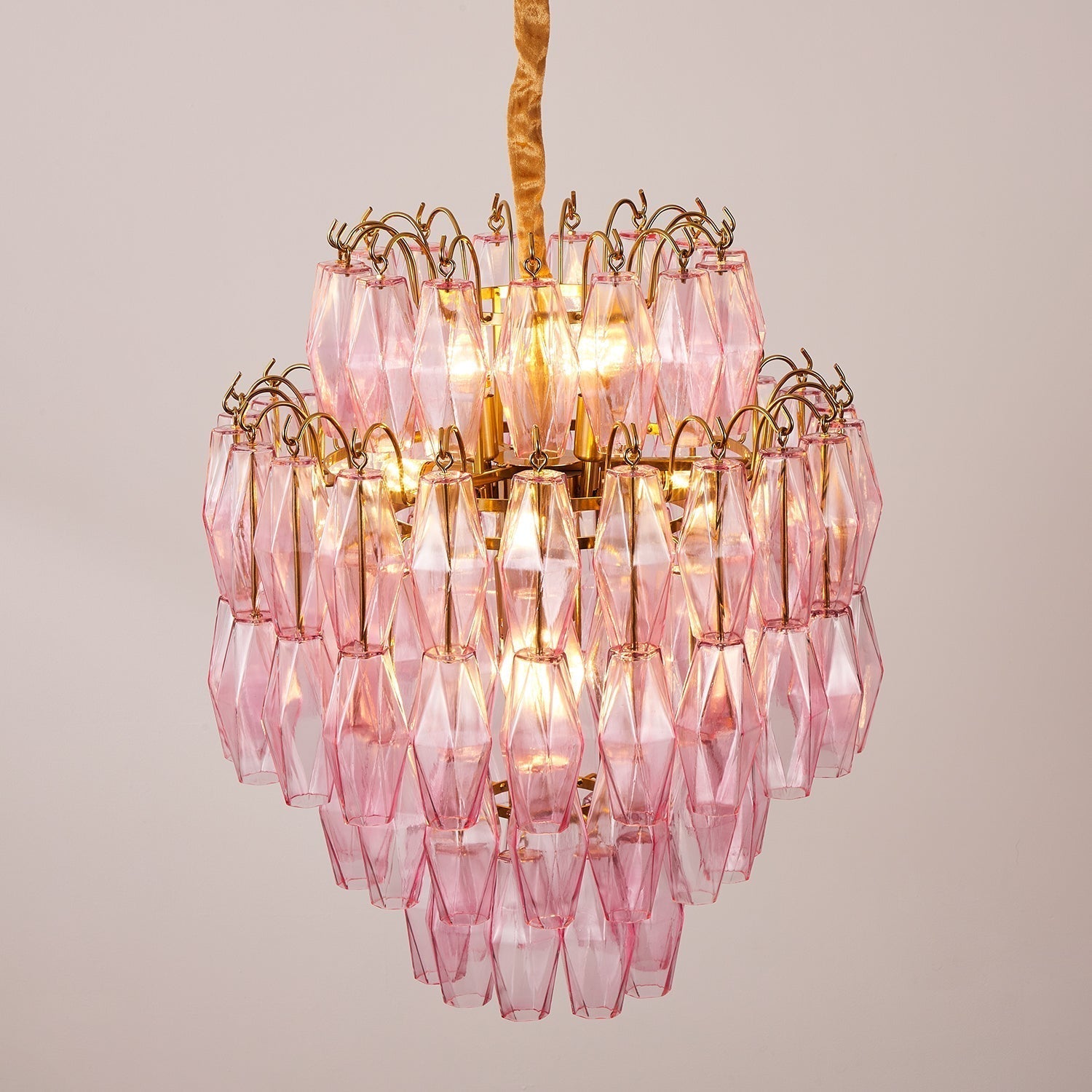 Kaelis Lustre Cascade de Prismes Superposés