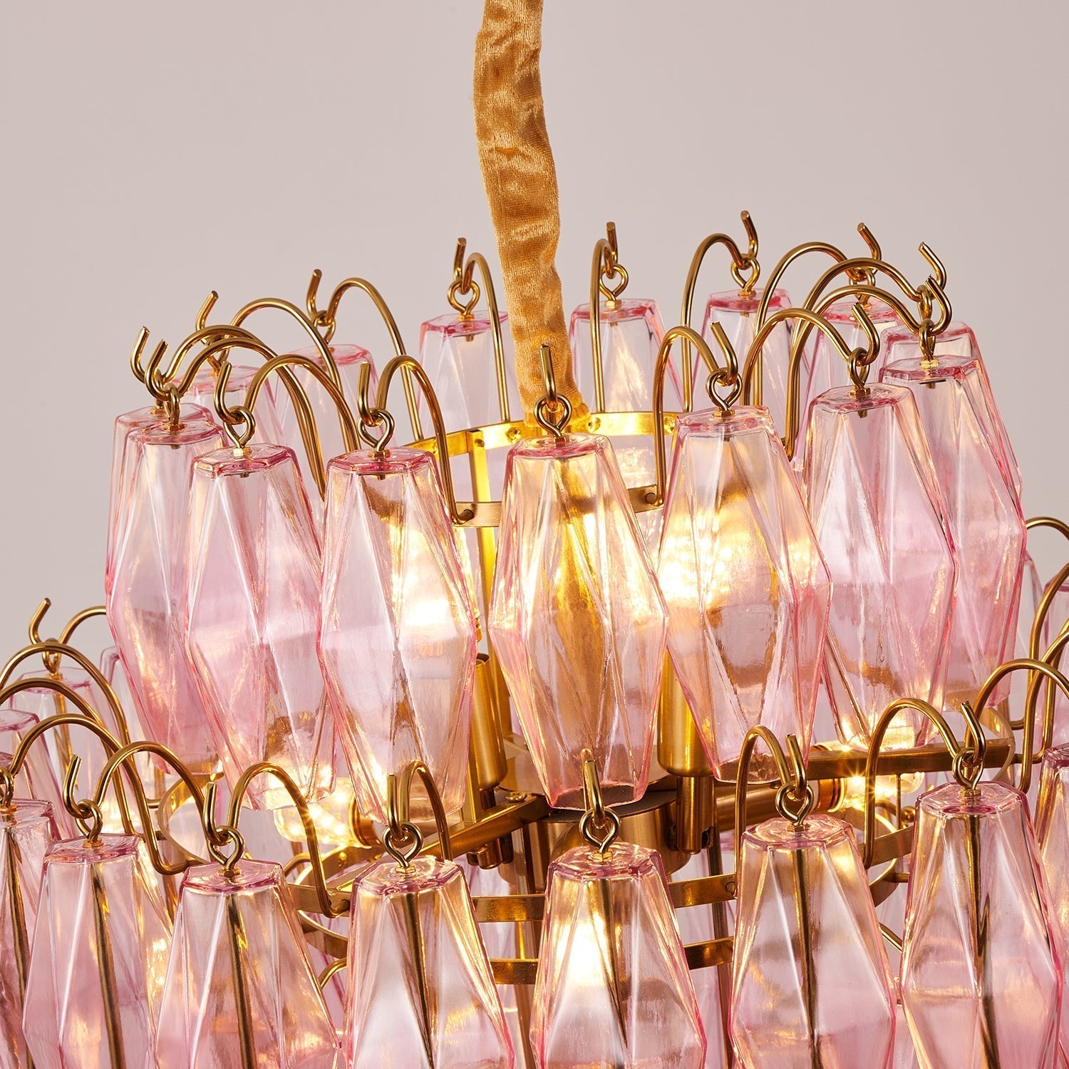 Kaelis Lustre Cascade de Prismes Superposés