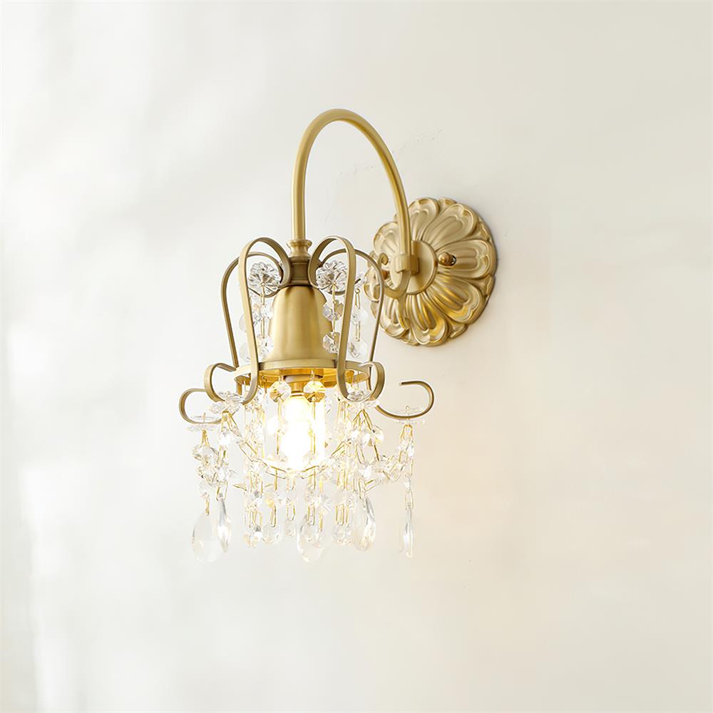 Kaitlyn Applique Murale Cristal