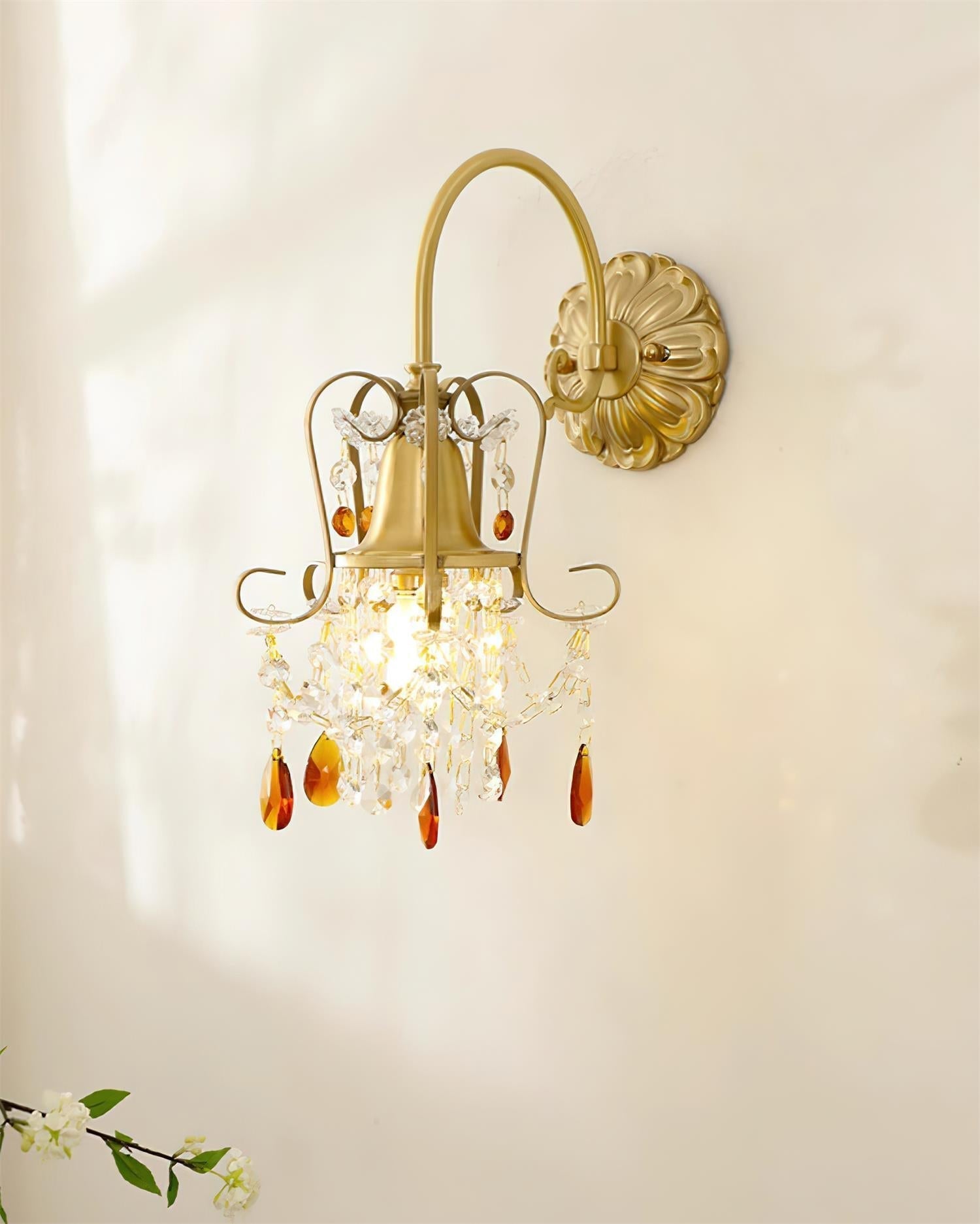 Kaitlyn Applique Murale Cristal