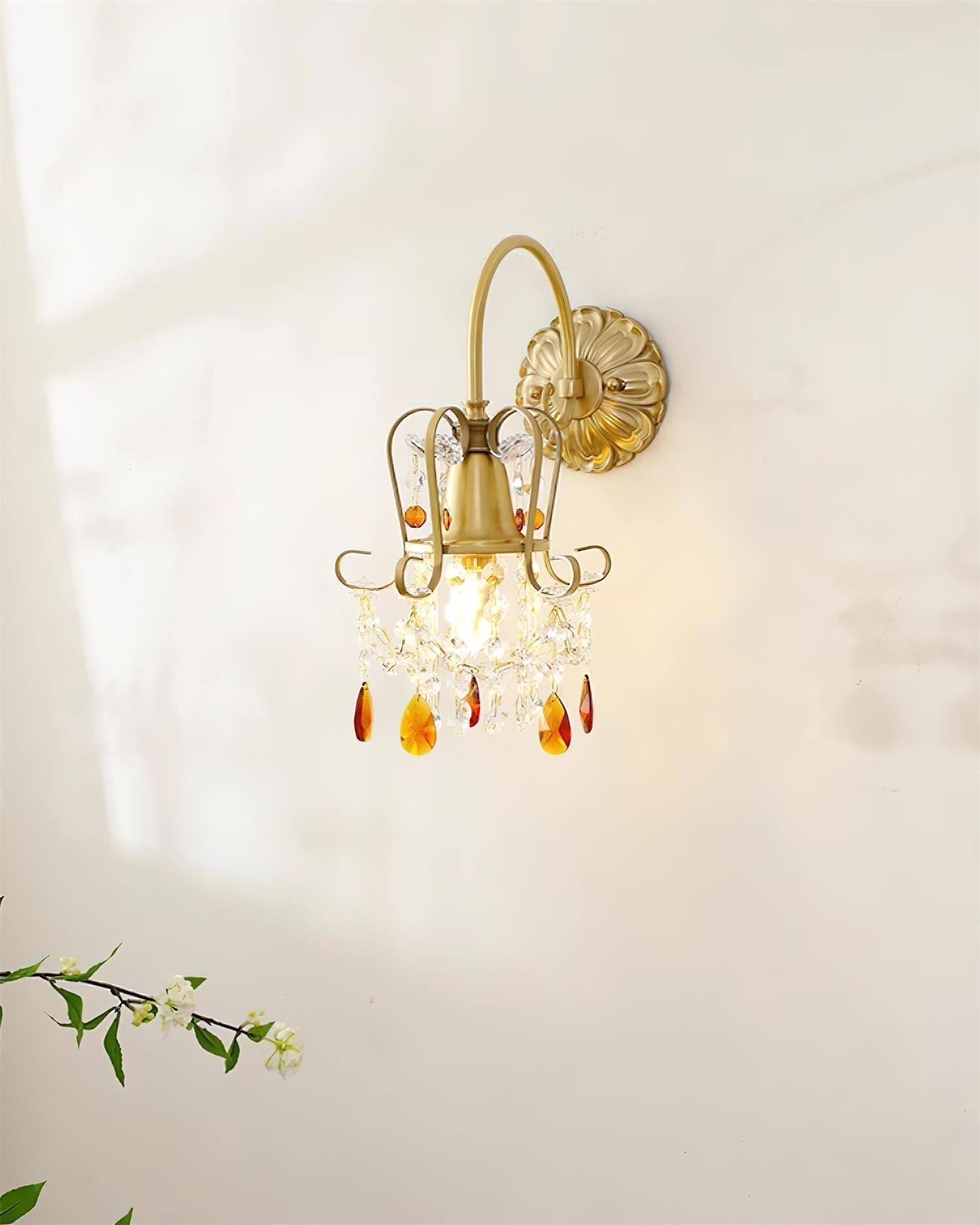 Kaitlyn Applique Murale Cristal