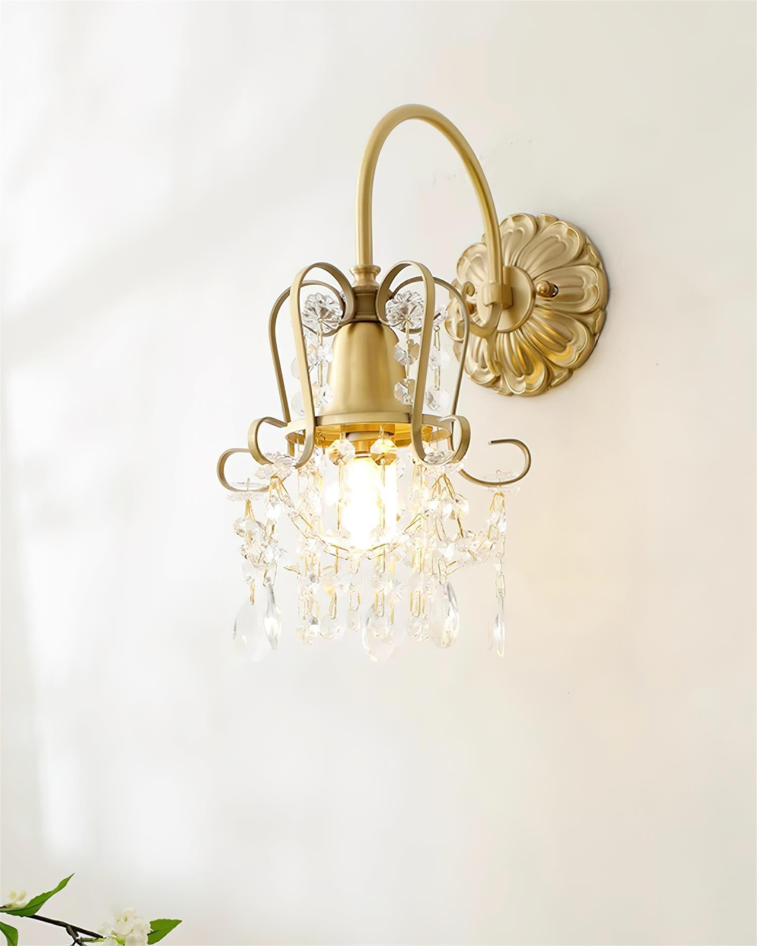 Kaitlyn Applique Murale Cristal