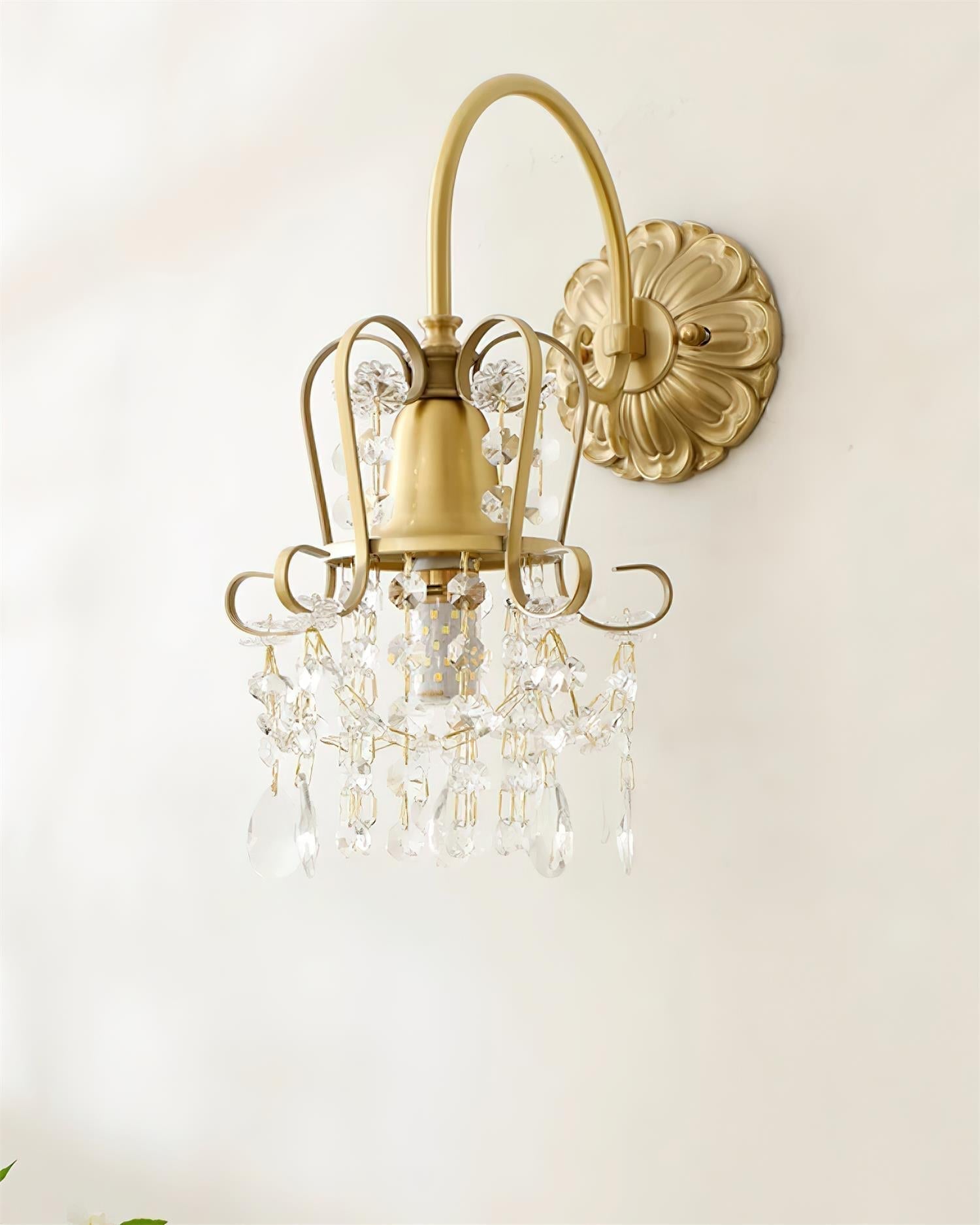 Kaitlyn Applique Murale Cristal