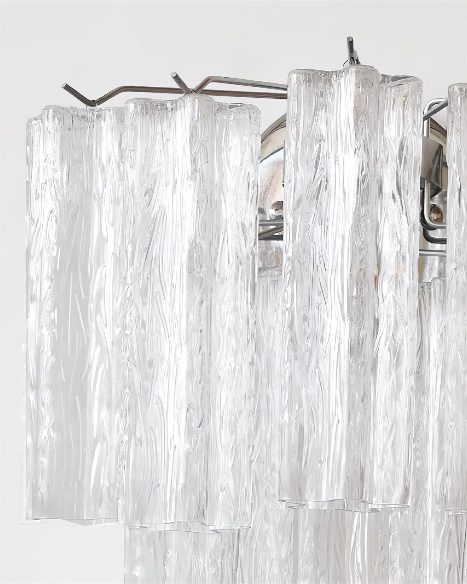 Kamenicky Applique Murale Tubes de Verre en Cascade