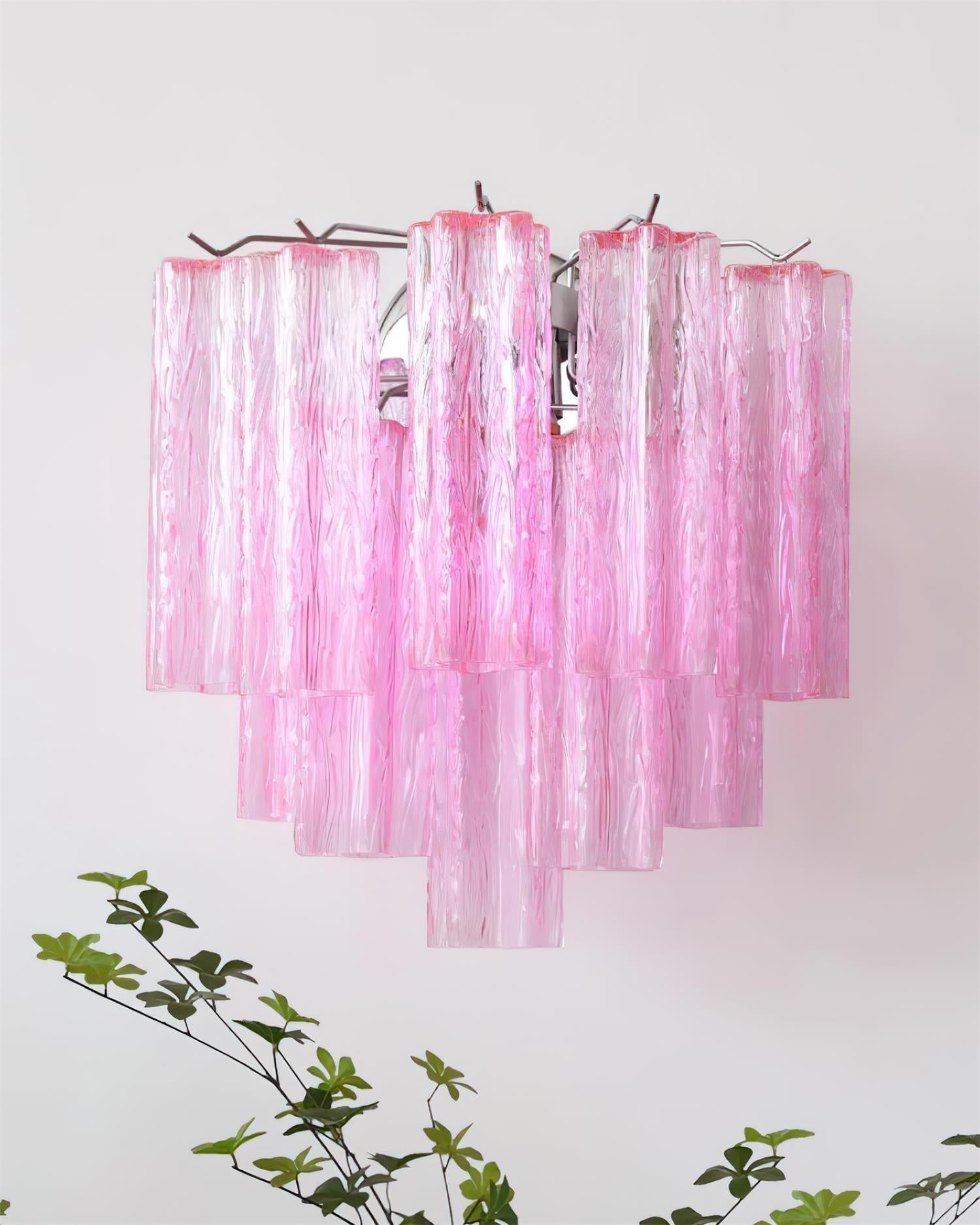 Kamenicky Applique Murale Tubes de Verre en Cascade