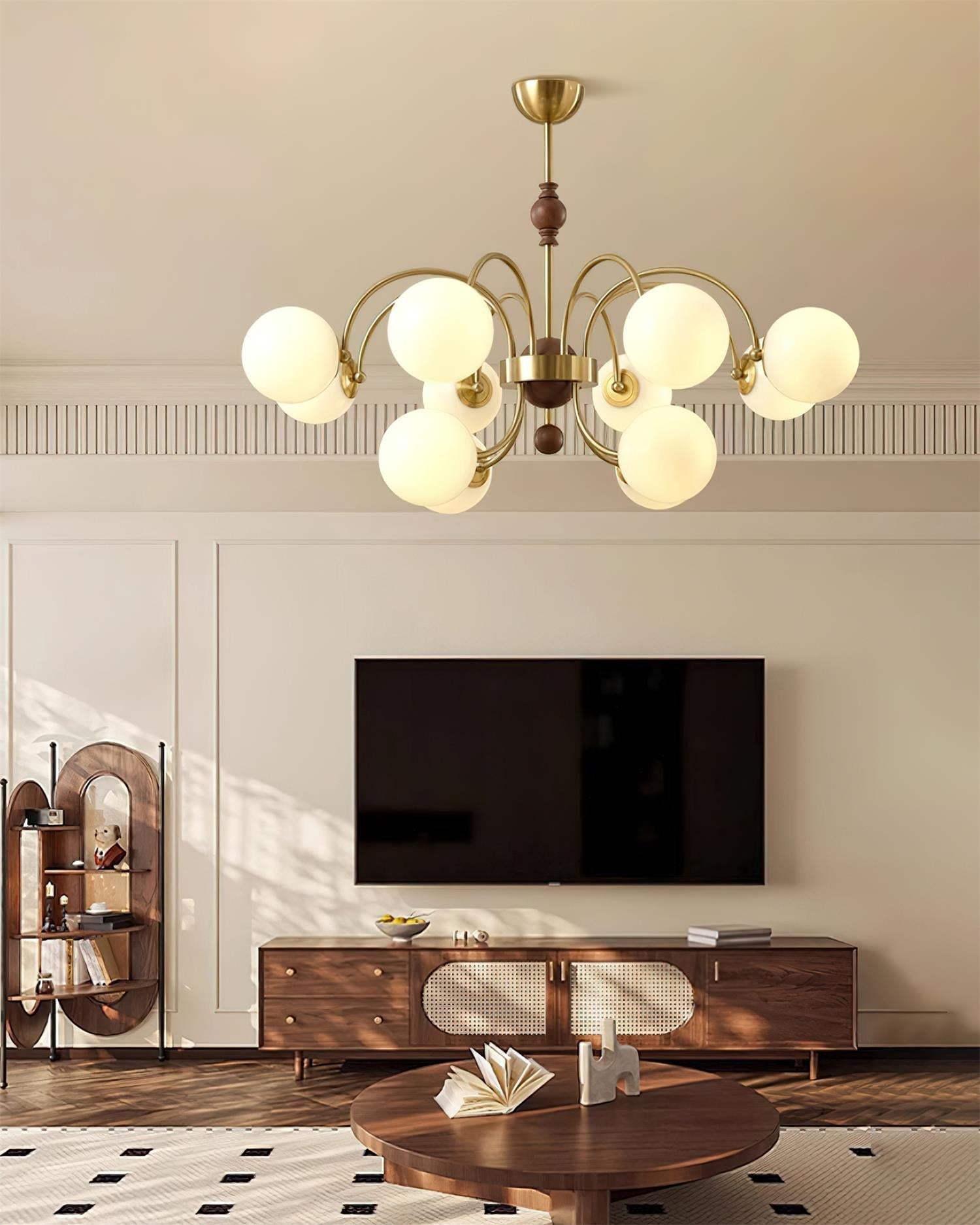 Kanth Lustre Bois Arqué