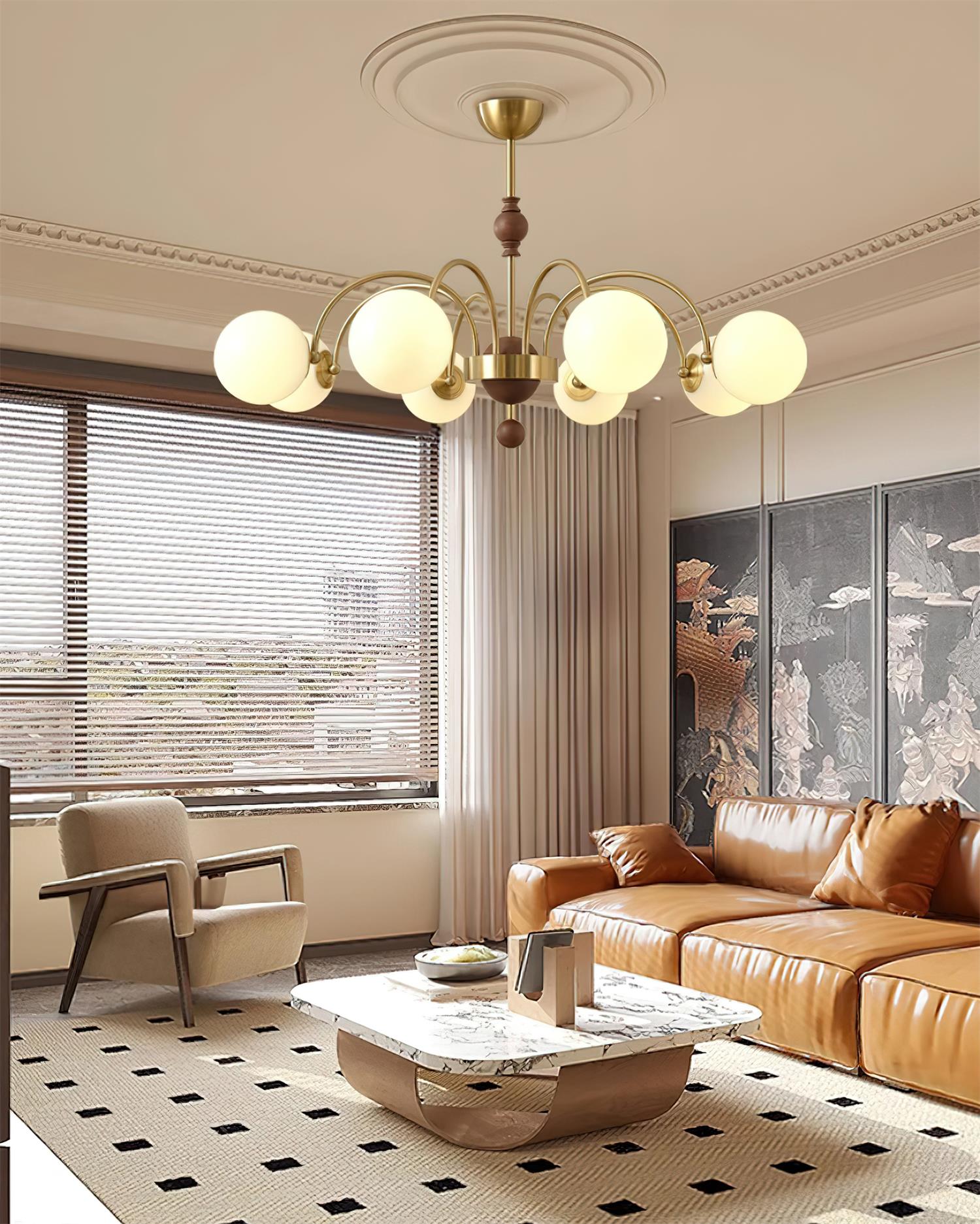Kanth Lustre Bois Arqué