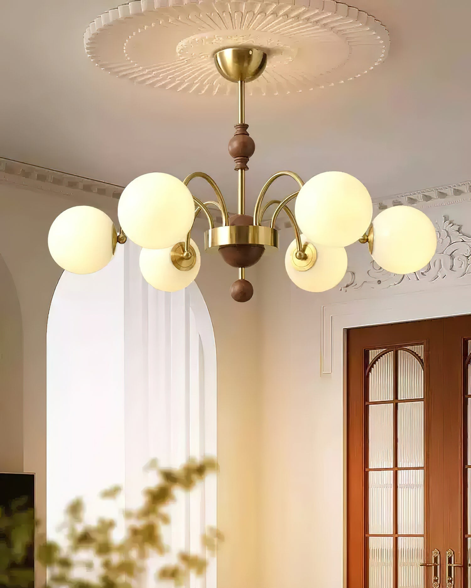 Kanth Lustre Bois Arqué