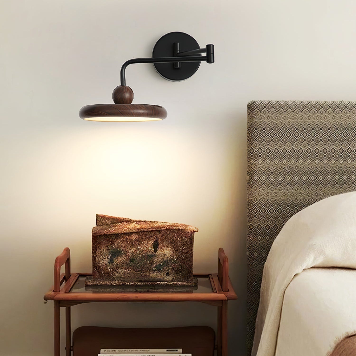 Arden Adjustable Plug-In Wall Lamp