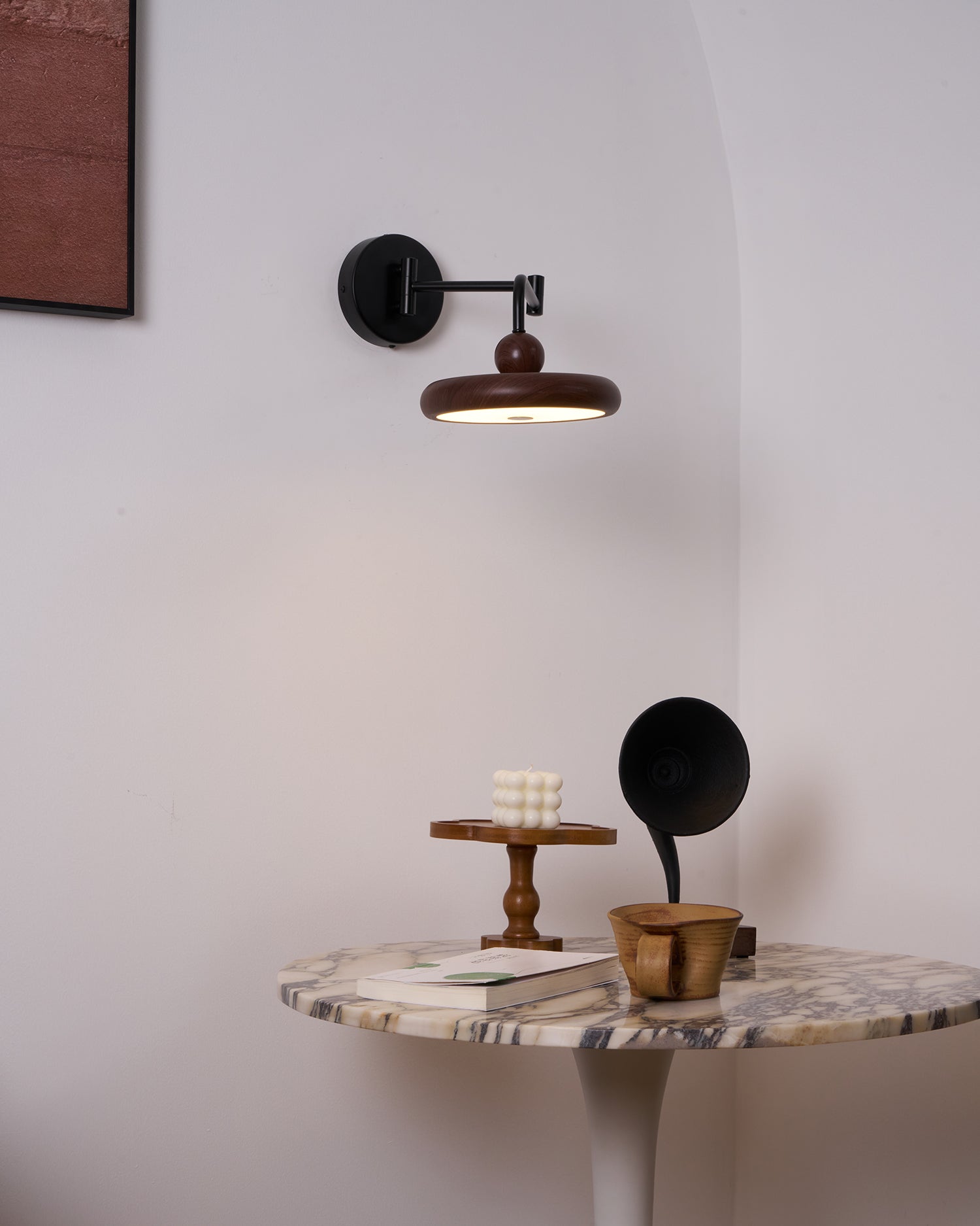 Nella Applique Murale Minimaliste en Bois