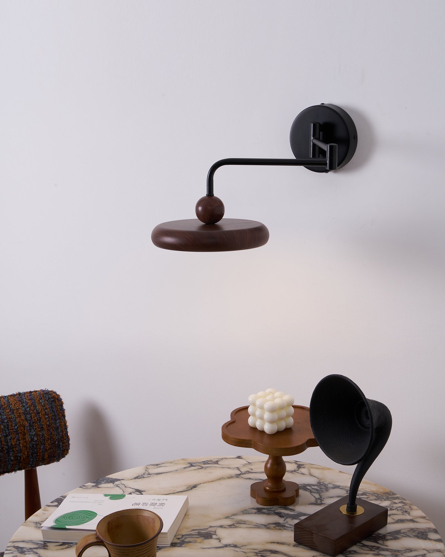 Nella Applique Murale Minimaliste en Bois