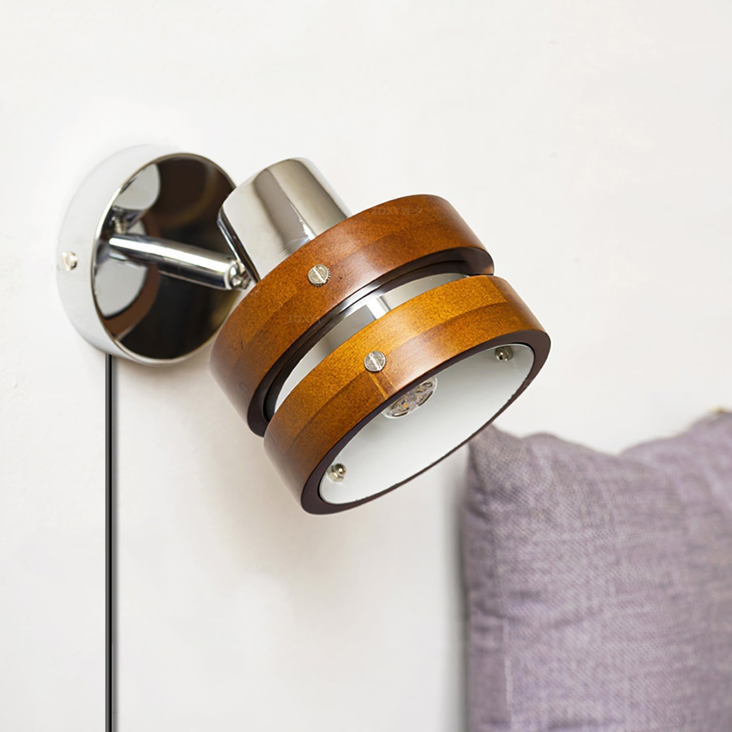 Orbitce Wood Classic Wall Lamp