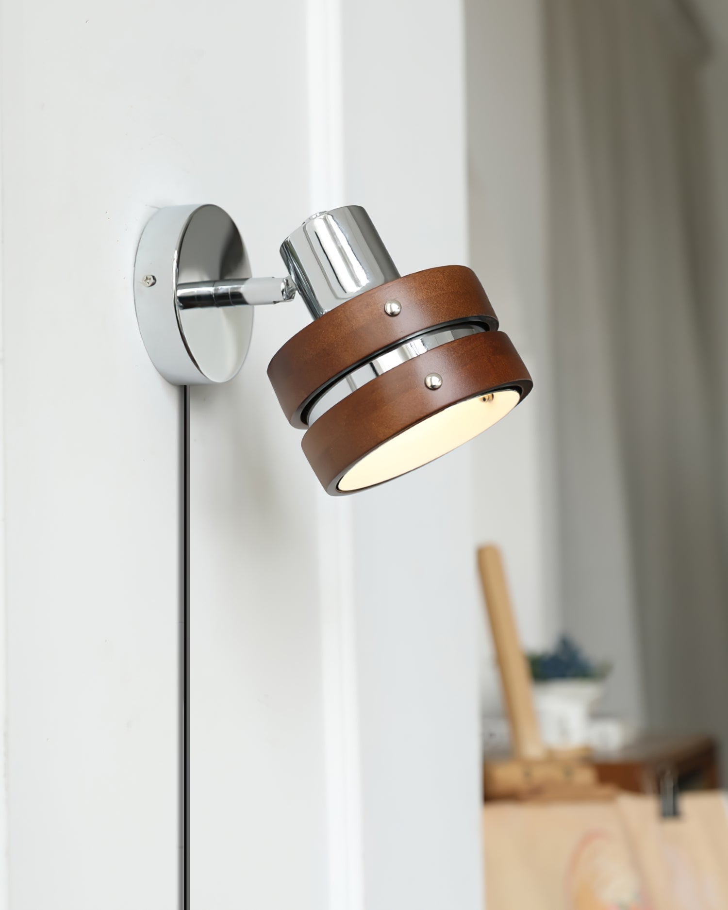 Orbitce Wood Classic Wall Lamp