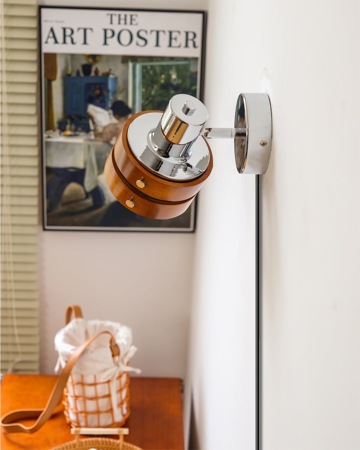 Orbitce Wood Classic Wall Lamp