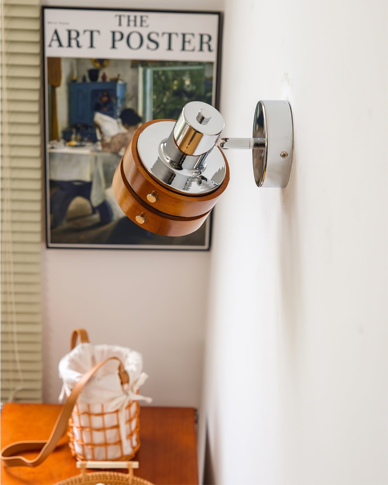Zanorir Applique Murale en Noyer Art Nordique Premium