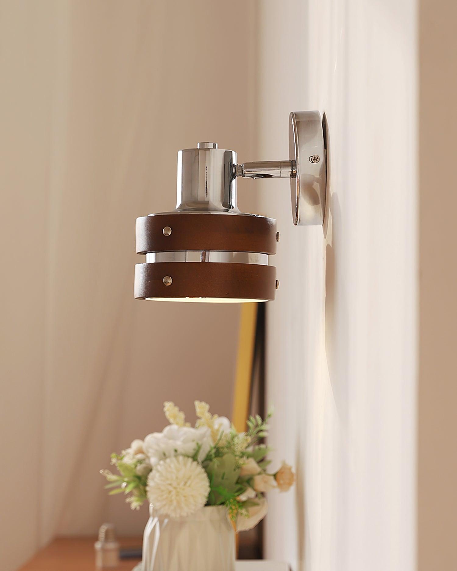 Solis Applique Murale Moderne Minimaliste en Bois